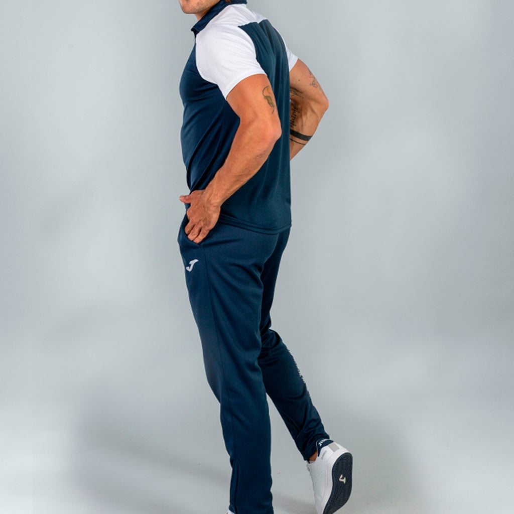 COMBI POLO SHIRT S/S - BLU NAVY-BIANCO - BLU NAVY-BIANCO
