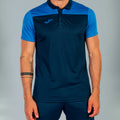 COMBI POLO SHIRT S/S - BLU NAVY-ROYAL - BLU NAVY-ROYAL