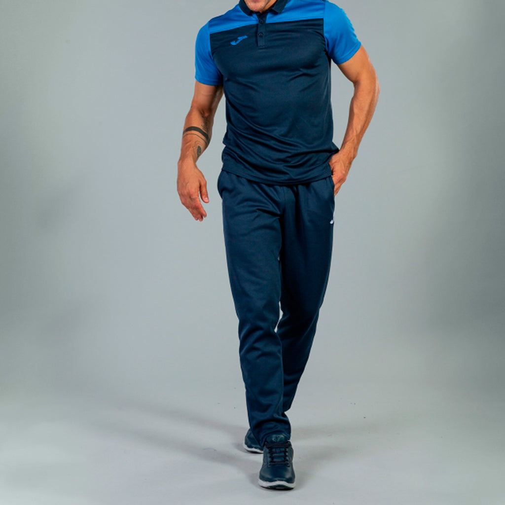 COMBI POLO SHIRT S/S - BLU NAVY-ROYAL - BLU NAVY-ROYAL