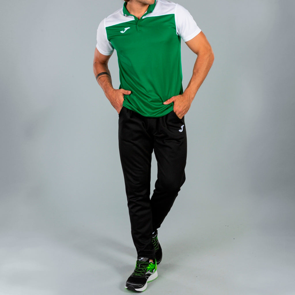 COMBI POLO SHIRT S/S - VERDE-BIANCO - VERDE-BIANCO