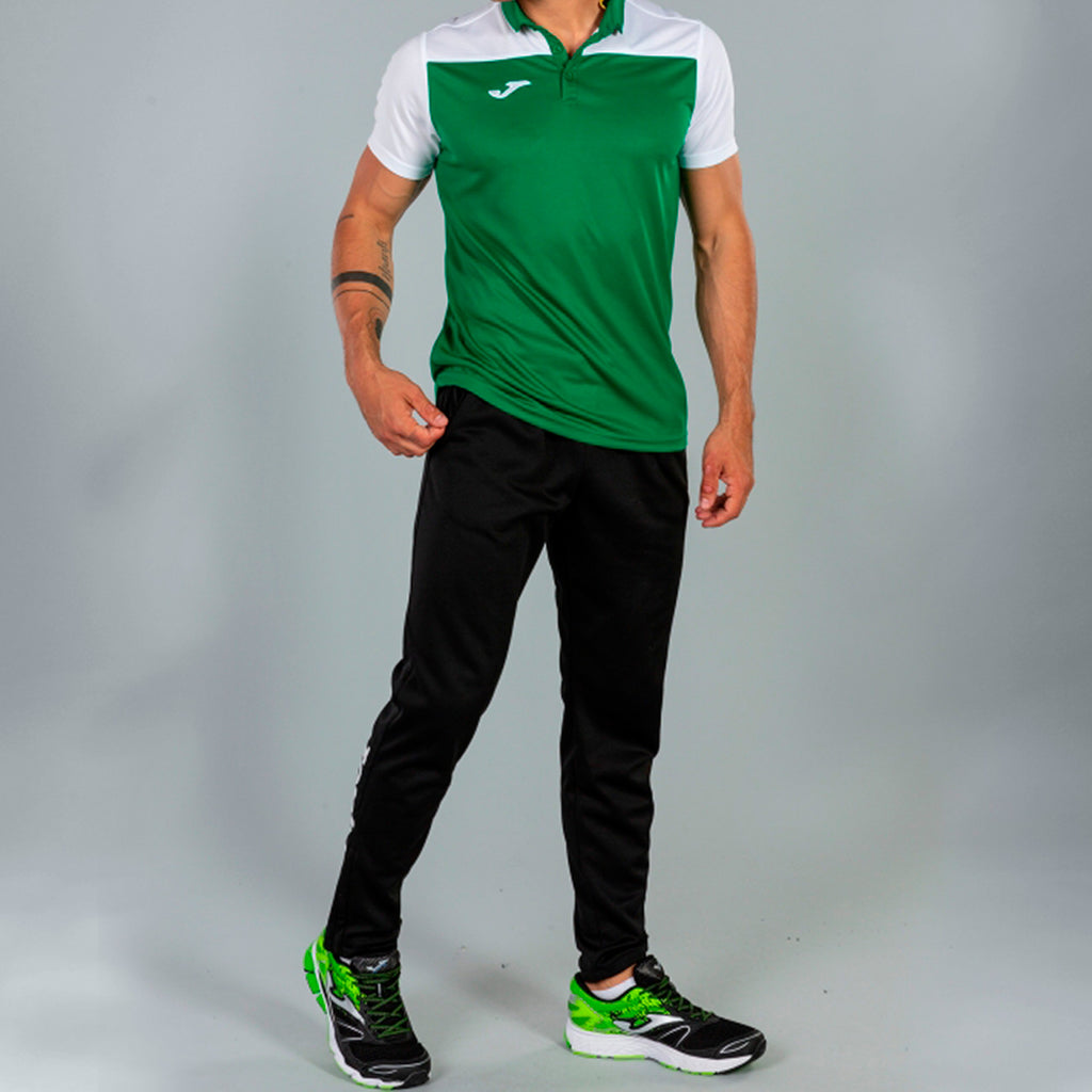 COMBI POLO SHIRT S/S - VERDE-BIANCO - VERDE-BIANCO