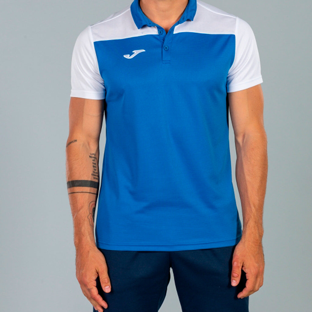 COMBI POLO SHIRT S/S - ROYAL-BIANCO - ROYAL-BIANCO