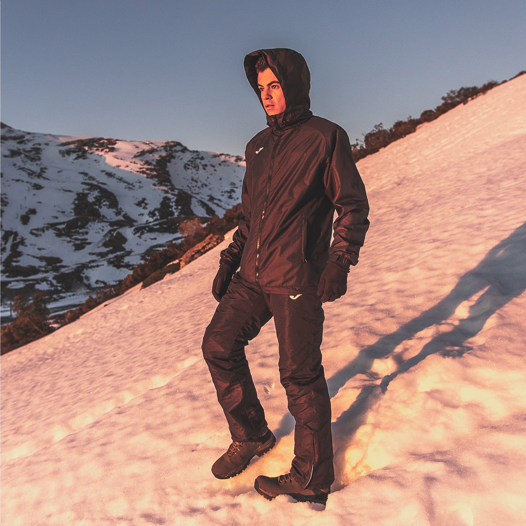 CERVINO FLEECE RAINCOAT - NERO - NERO