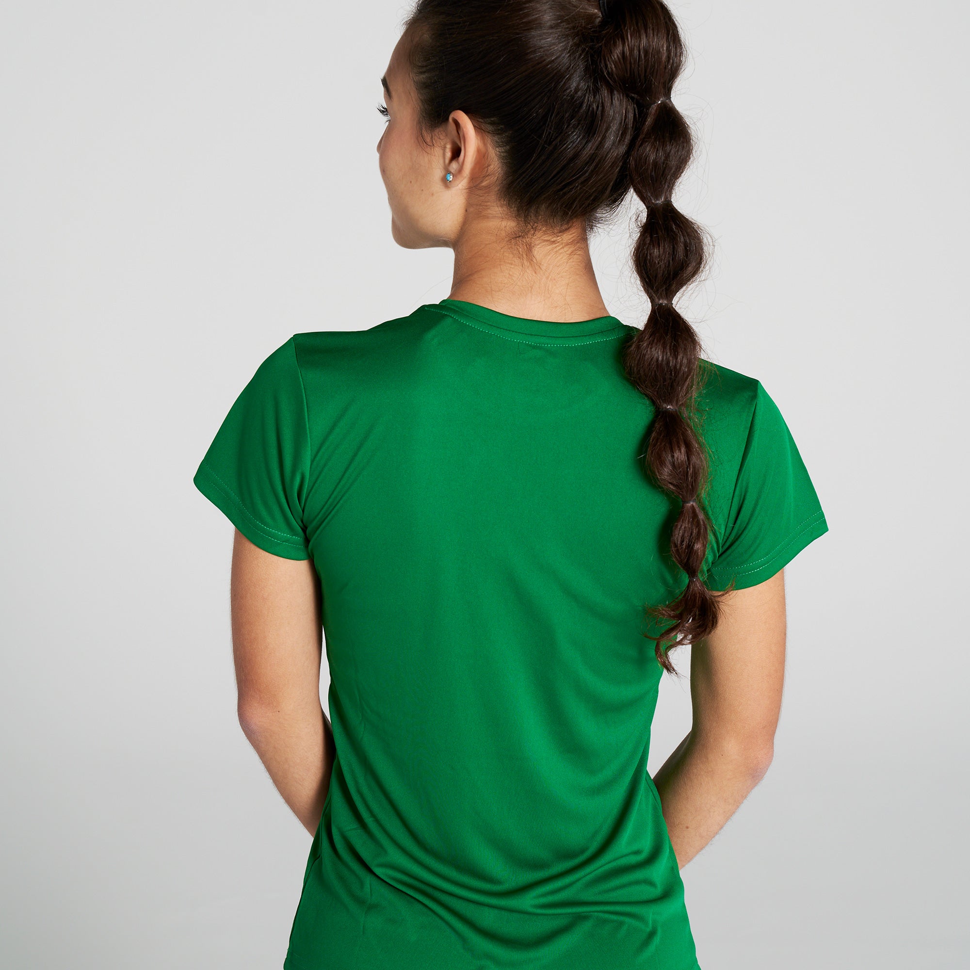 T-SHIRT COMBI S/S - VERDE - VERDE