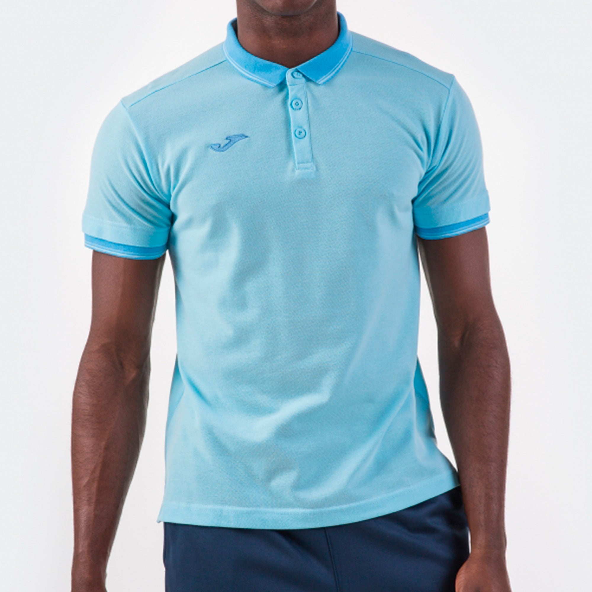 S/S POLO SHIRT BALI II - CELESTE - CELESTE