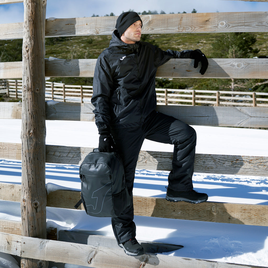 CERVINO FLEECE RAINCOAT - NERO - NERO
