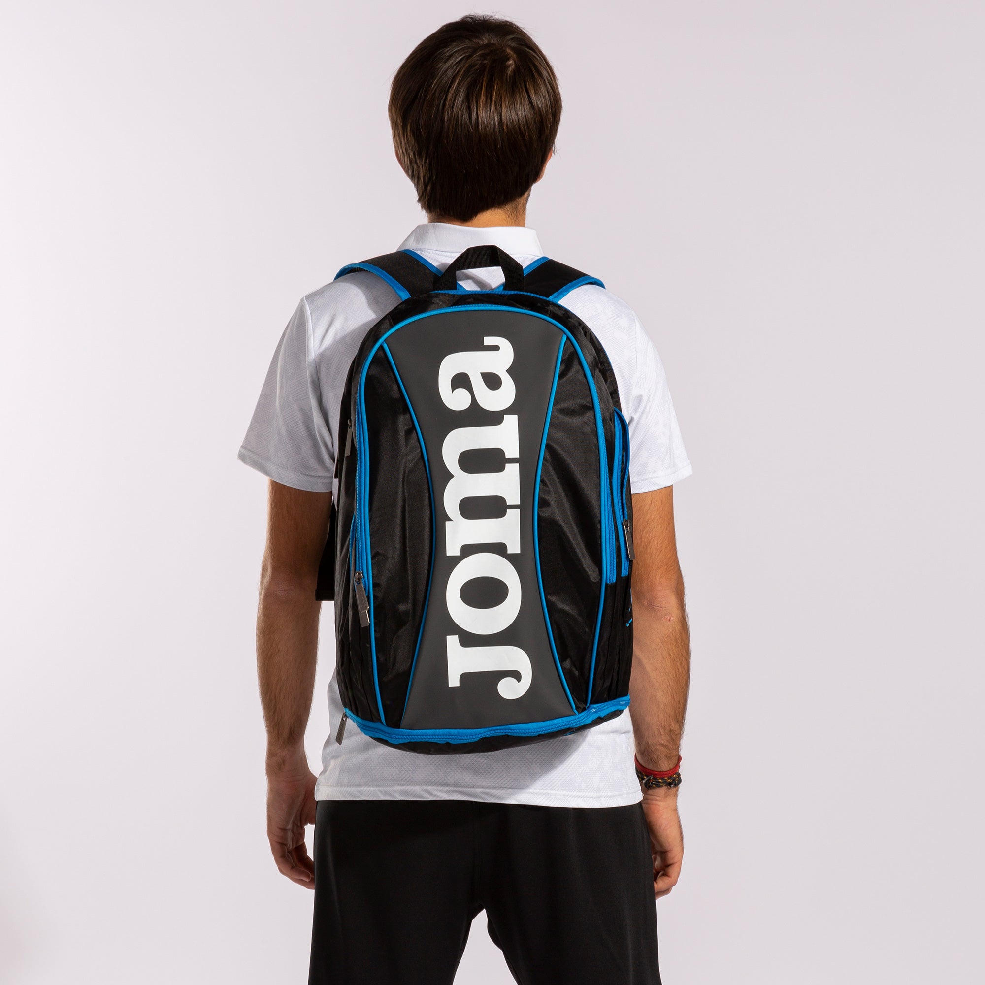 OPEN BACKPACK - NERO-BLU NAVY - NERO-BLU NAVY