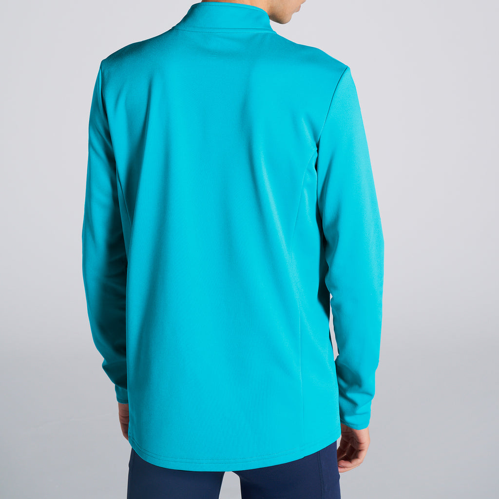 SWEATSHIRT RUNNING NIGHT - TURCHESE FLUO - TURCHESE FLUO