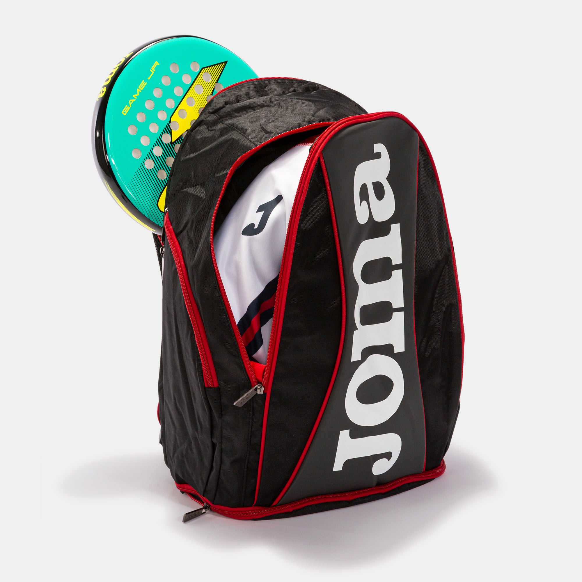 OPEN BACKPACK - NERO-ROSSO - NERO-ROSSO