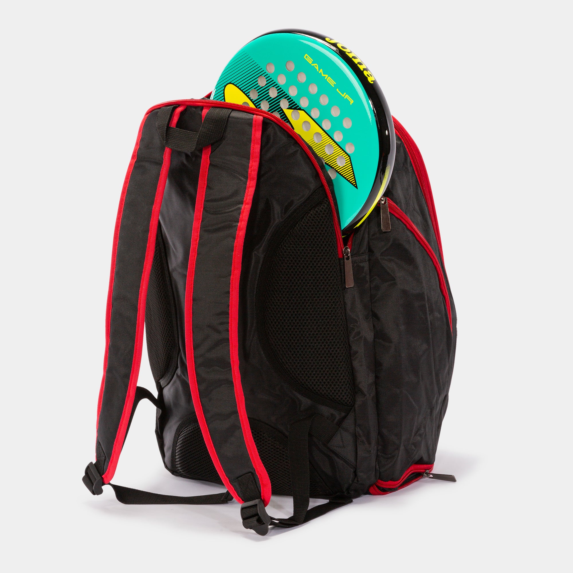 OPEN BACKPACK - NERO-ROSSO - NERO-ROSSO