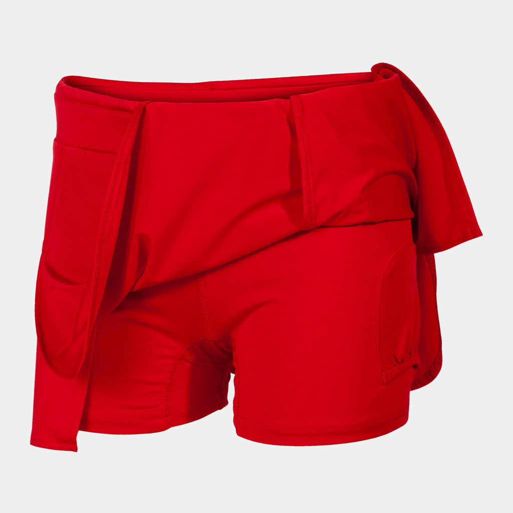 COMBINED SKIRT/SHORTS OPEN II - ROSSO - ROSSO