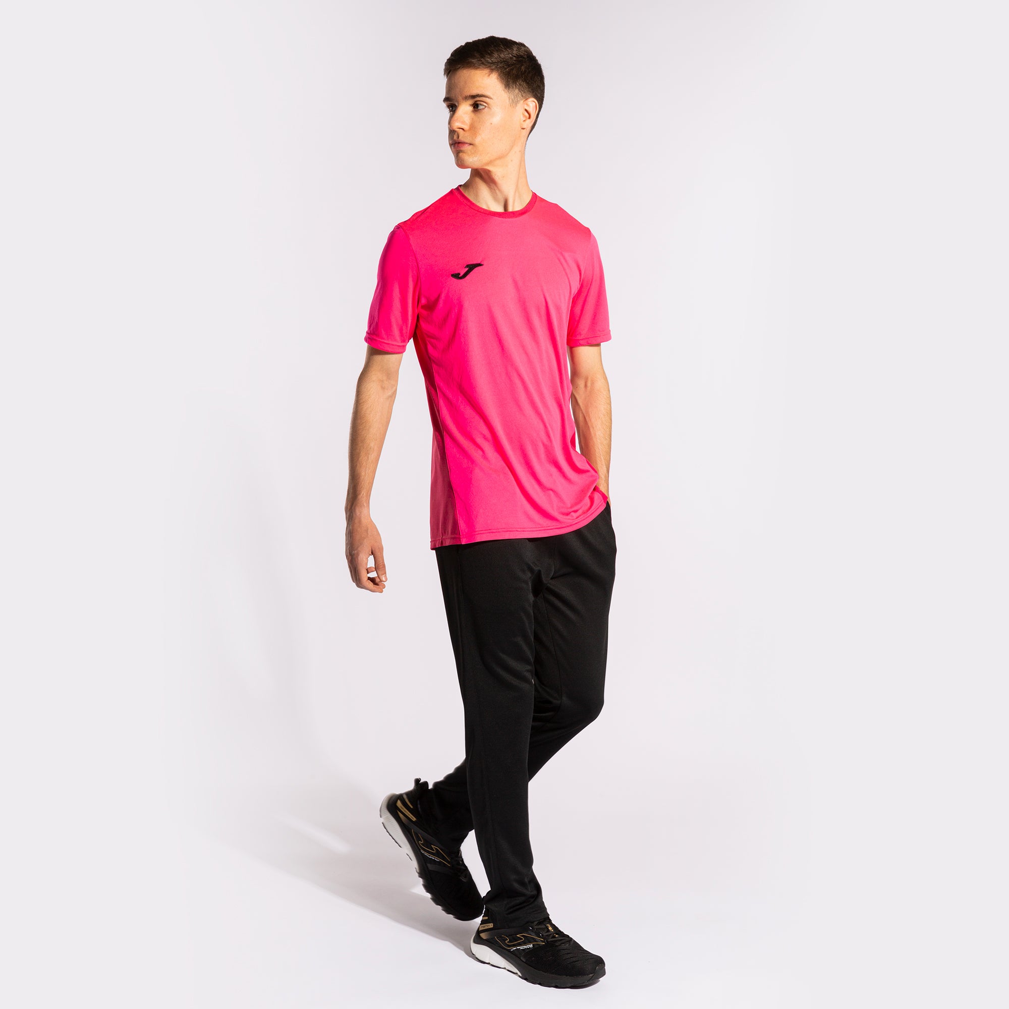 WINNER II SHORT SLEEVE T-SHIRT - ROSA FLUO - ROSA FLUO