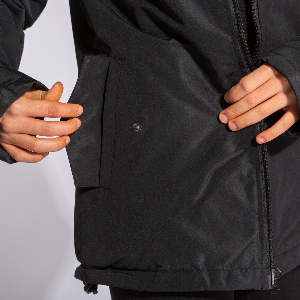 ANORAK TRIVOR - NERO-GIALLO - NERO-GIALLO