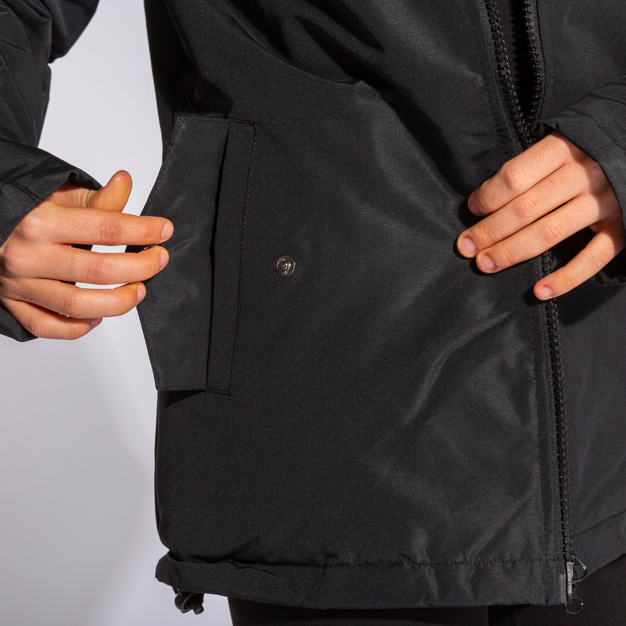 ANORAK TRIVOR - NERO-GIALLO - NERO-GIALLO