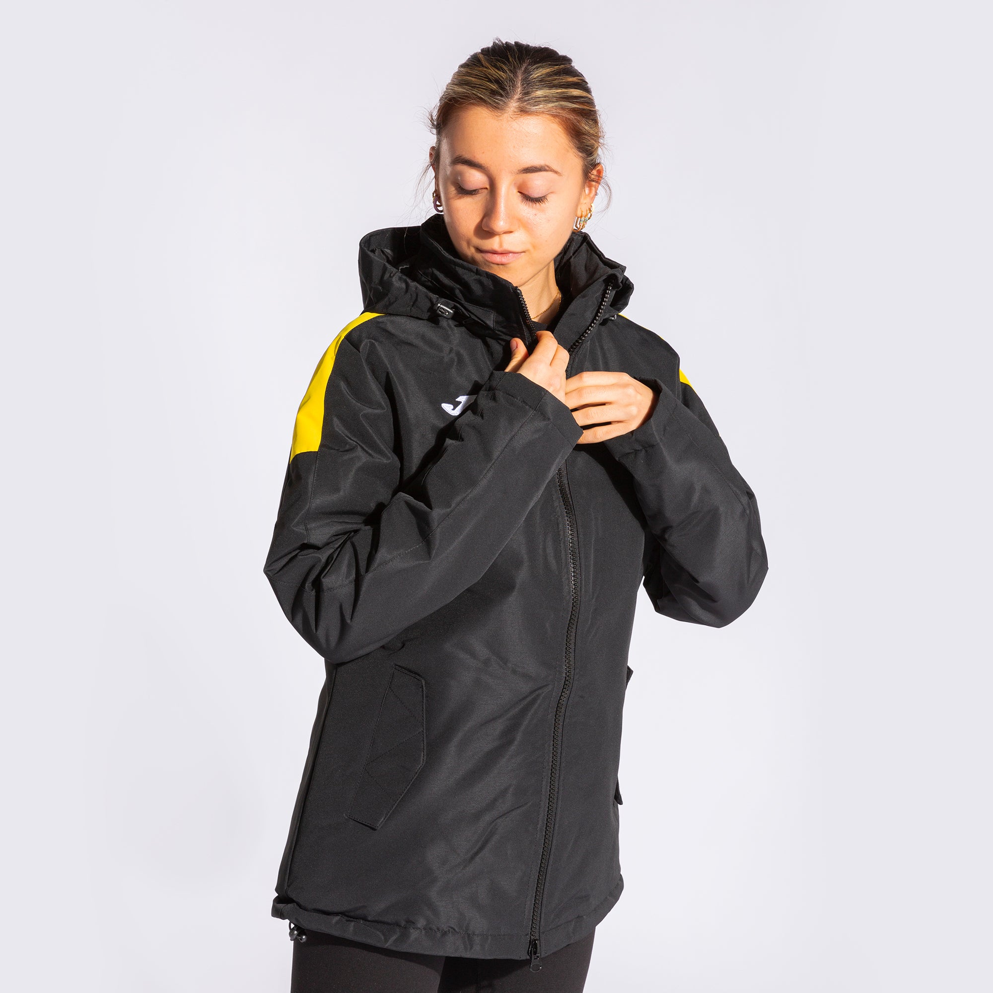 ANORAK TRIVOR - NERO-GIALLO - NERO-GIALLO