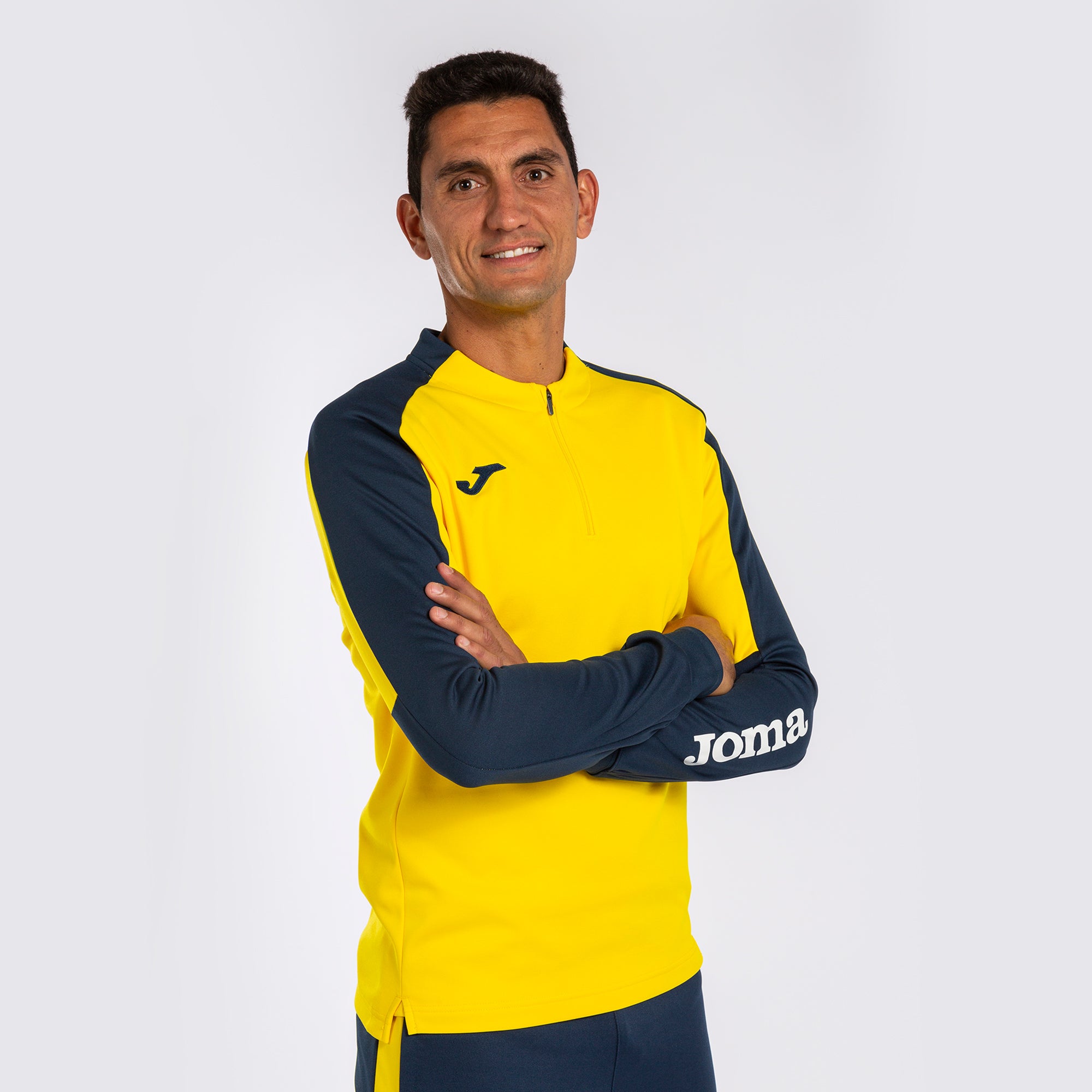 ECO CHAMPIONSHIP RECYCLED SWEATSHIRT - GIALLO-BLU NAVY - GIALLO-BLU NAVY