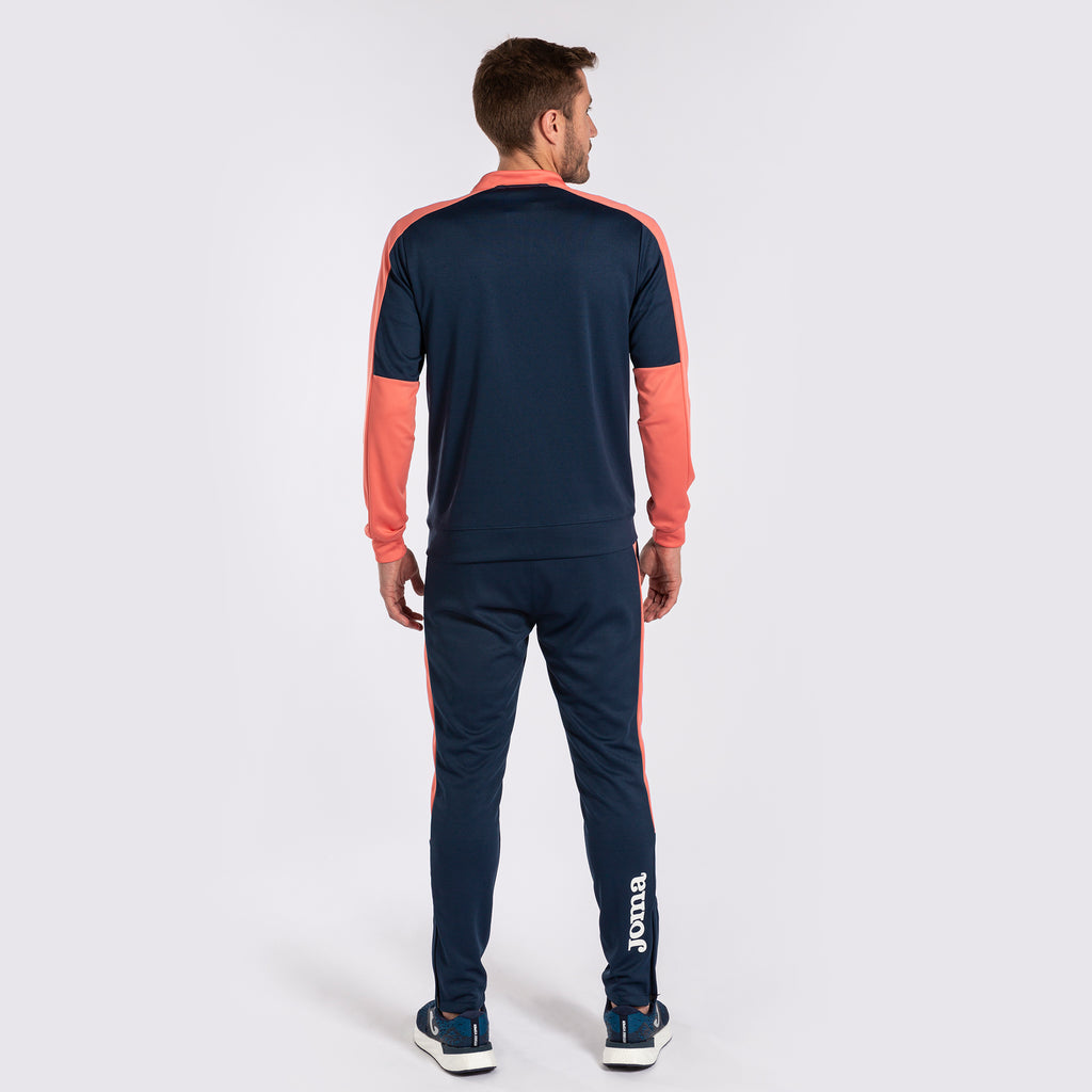 ECO CHAMPIONSHIP RECYCLED SWEATSUIT - BLU NAVY-ARANCIONE FLUO - BLU NAVY-ARANCIONE FLUO