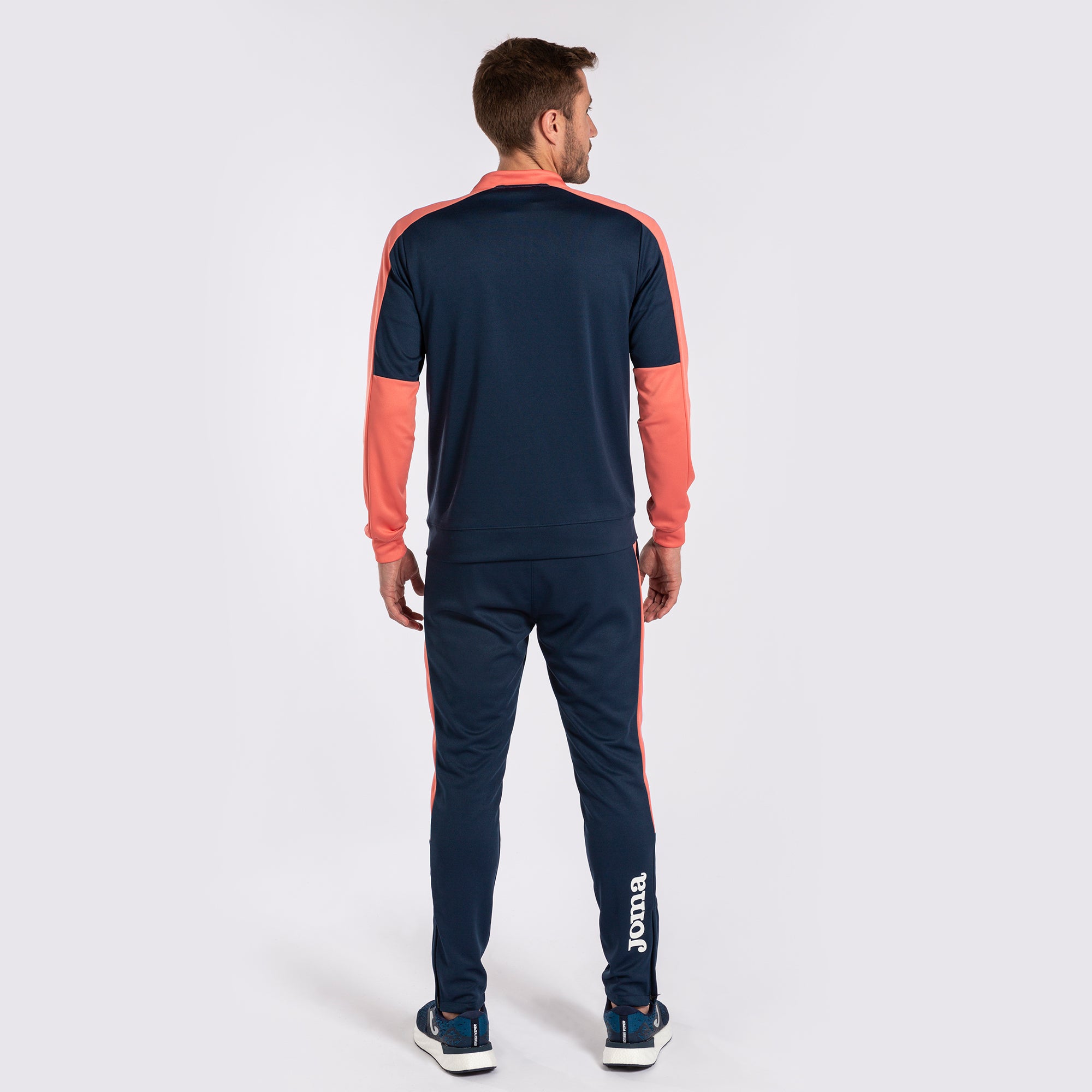 ECO CHAMPIONSHIP RECYCLED SWEATSUIT - BLU NAVY-ARANCIONE FLUO - BLU NAVY-ARANCIONE FLUO