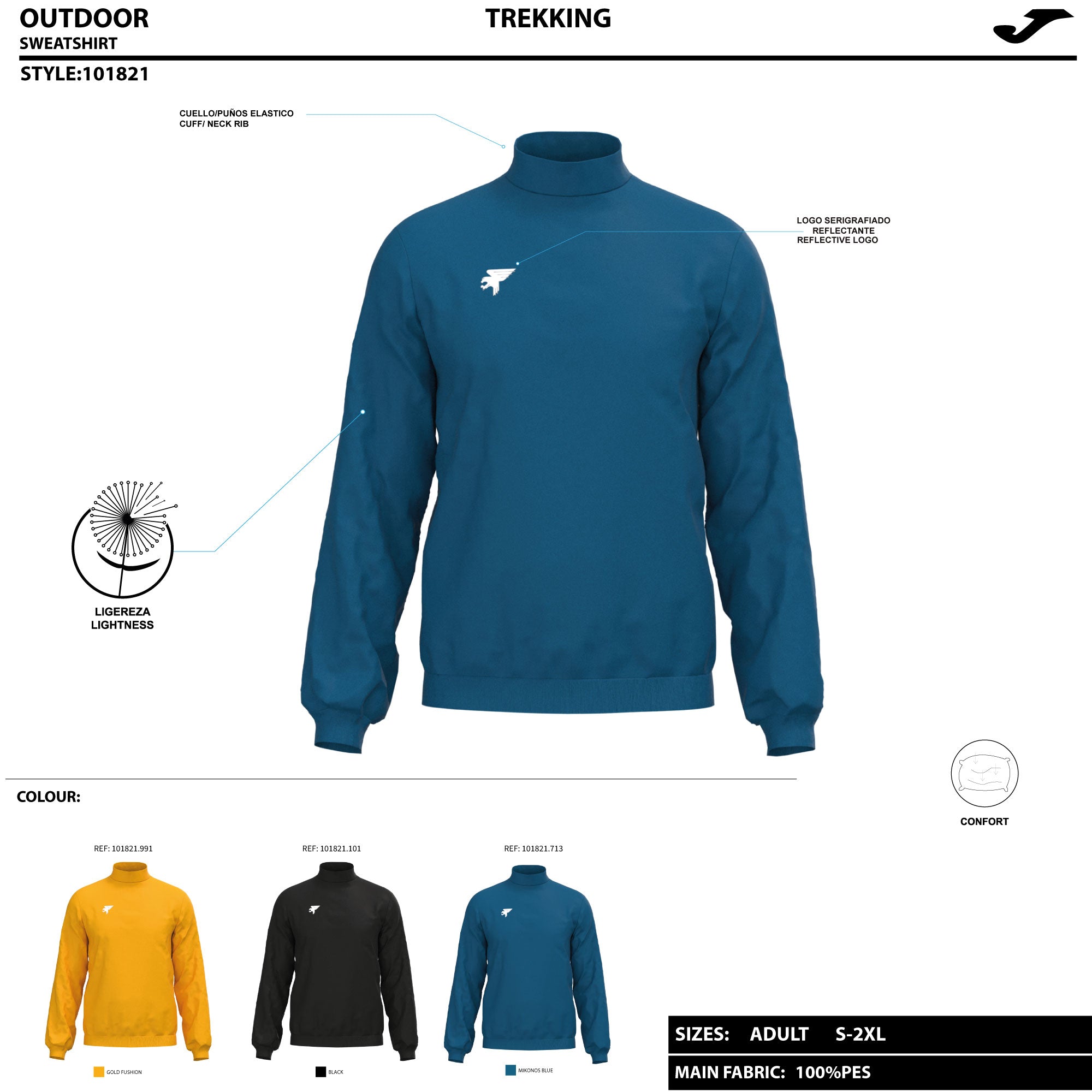 SWEATSHIRT COMBI - NERO - NERO