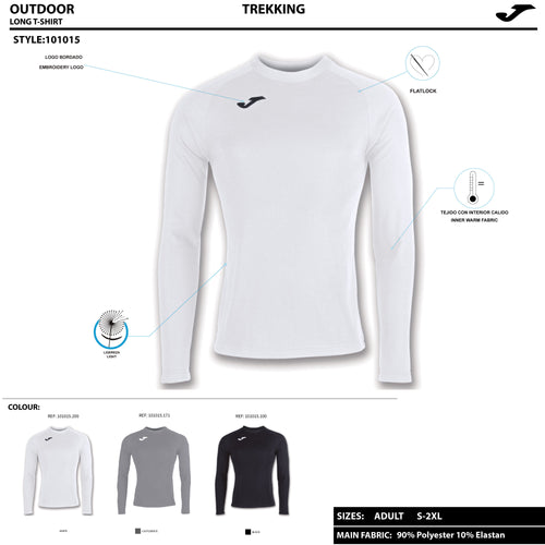 BRAMA FLEECE T-SHIRT M/L - NERO - NERO