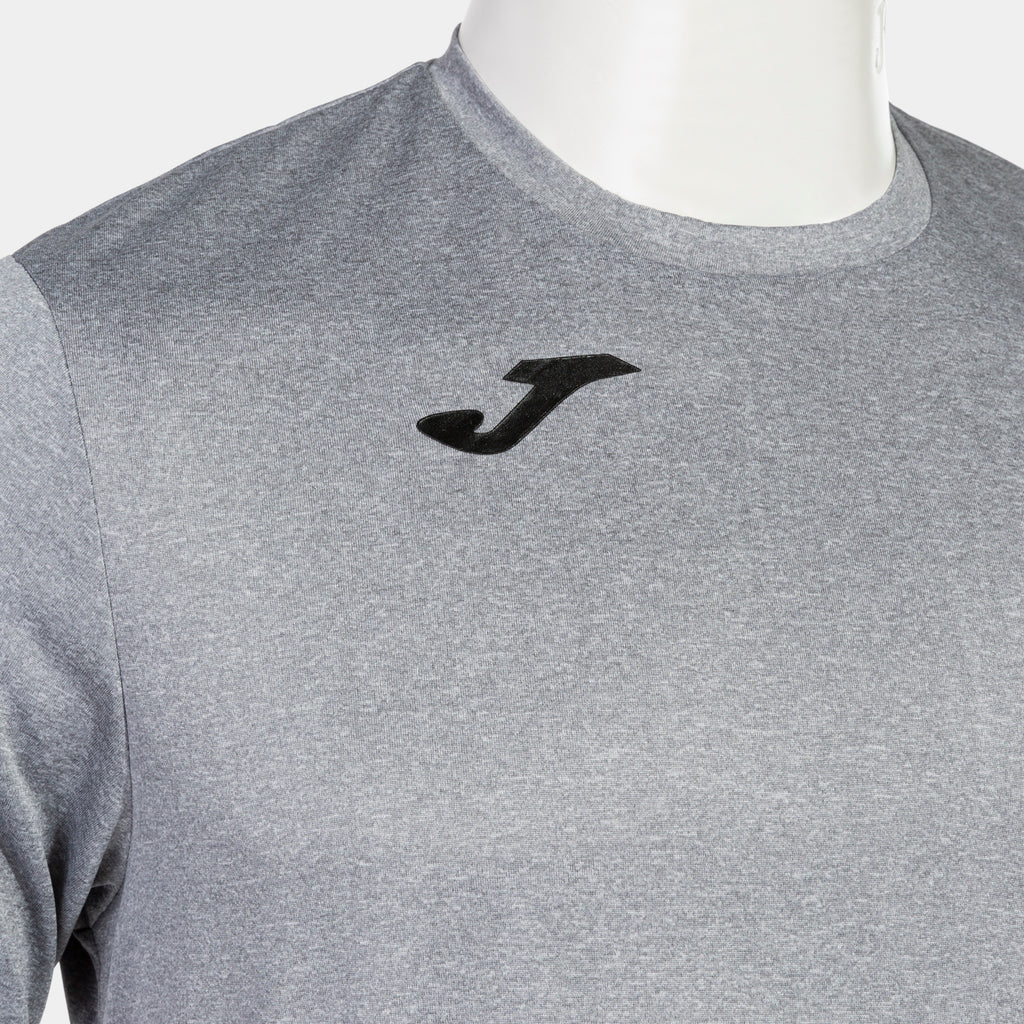 T-SHIRT COMBI S/S - GRIGIO MELANGE - GRIGIO MELANGE