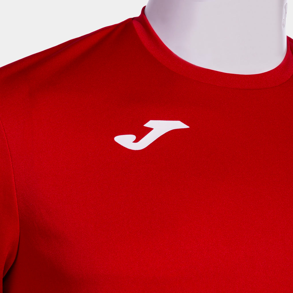 T-SHIRT COMBI L/S - ROSSO - ROSSO