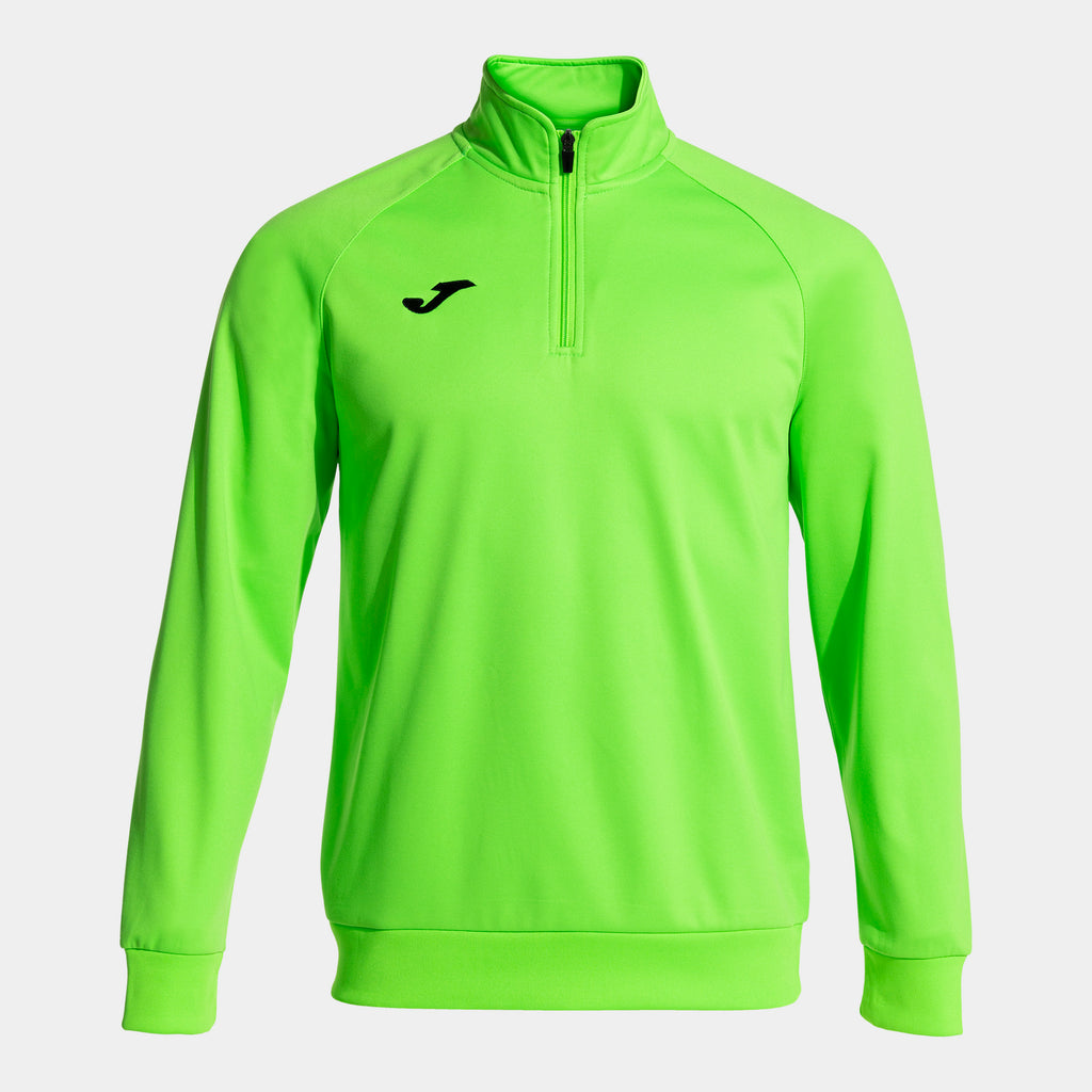 FARAON SWEATSHIRT HALF ZIP - VERDE FLUO - VERDE FLUO