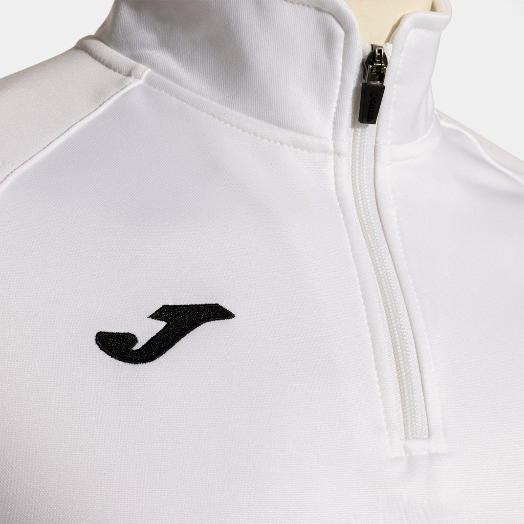 FARAON SWEATSHIRT HALF ZIP - BIANCO - BIANCO