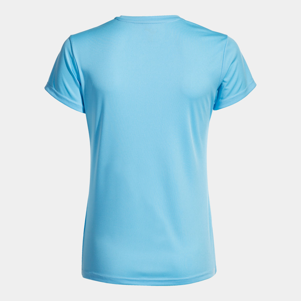 T-SHIRT COMBI S/S - CELESTE - CELESTE