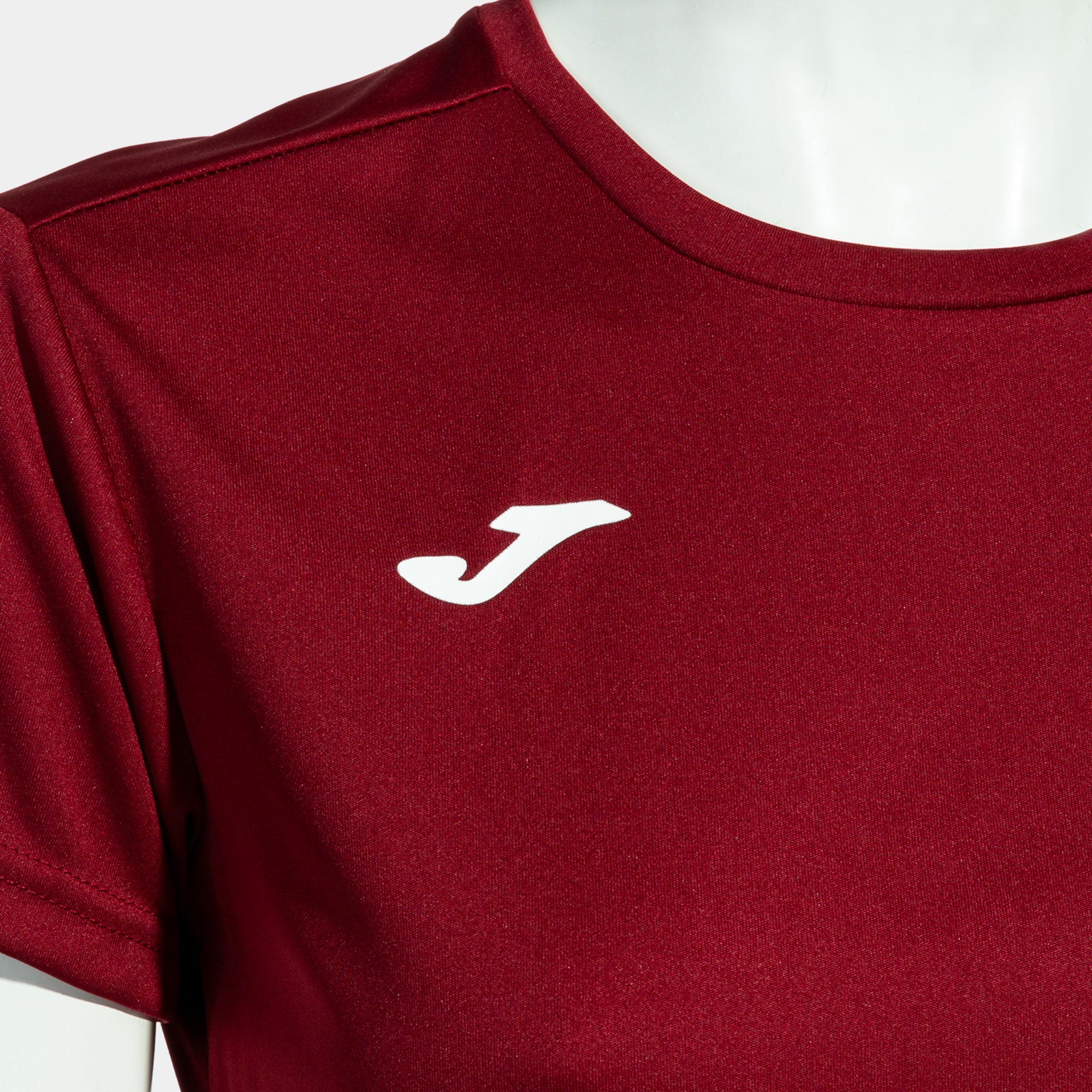 S/S T-SHIRT COMBI WOMEN - BORDEAUX - BORDEAUX