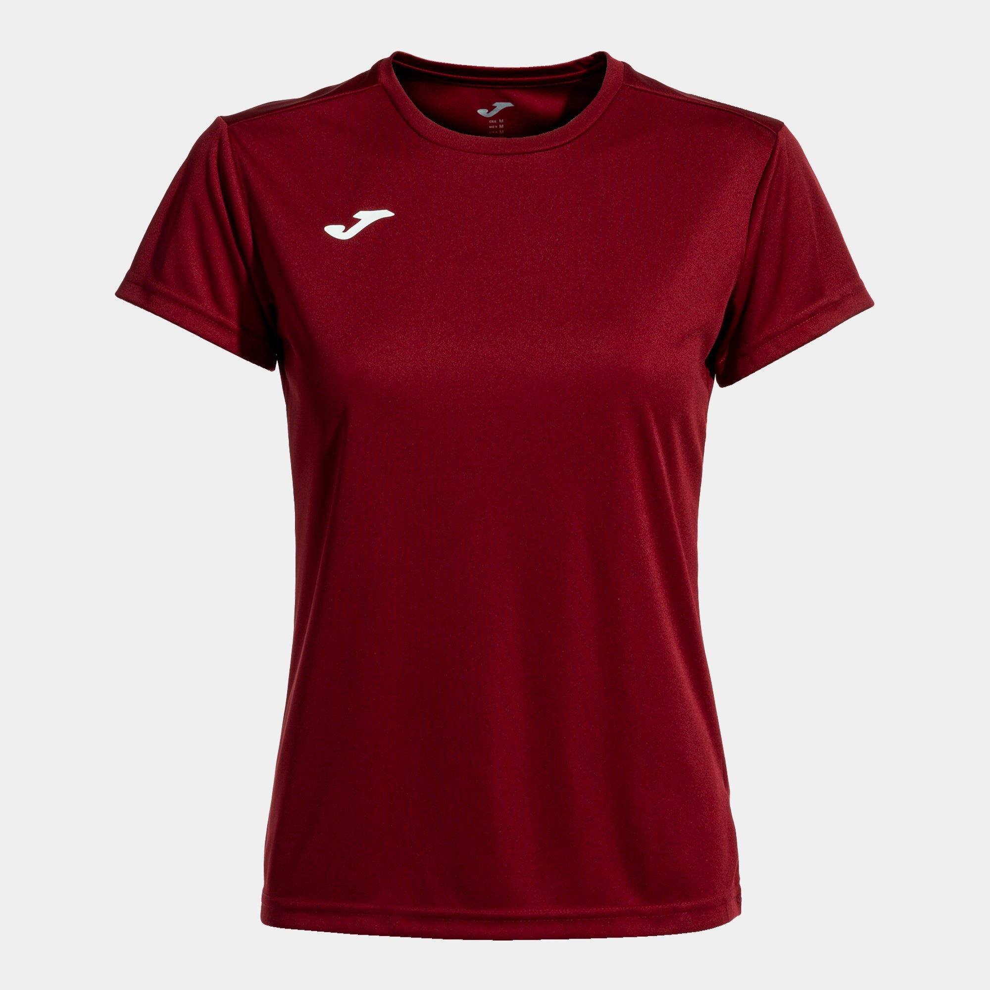 S/S T-SHIRT COMBI WOMEN - BORDEAUX - BORDEAUX
