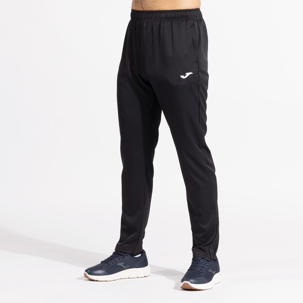 LONG MICROFIBER TIRRENO TROUSERS - NERO - NERO