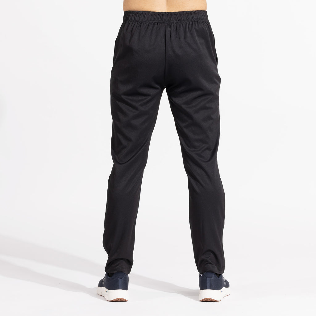 LONG MICROFIBER TIRRENO TROUSERS - NERO - NERO