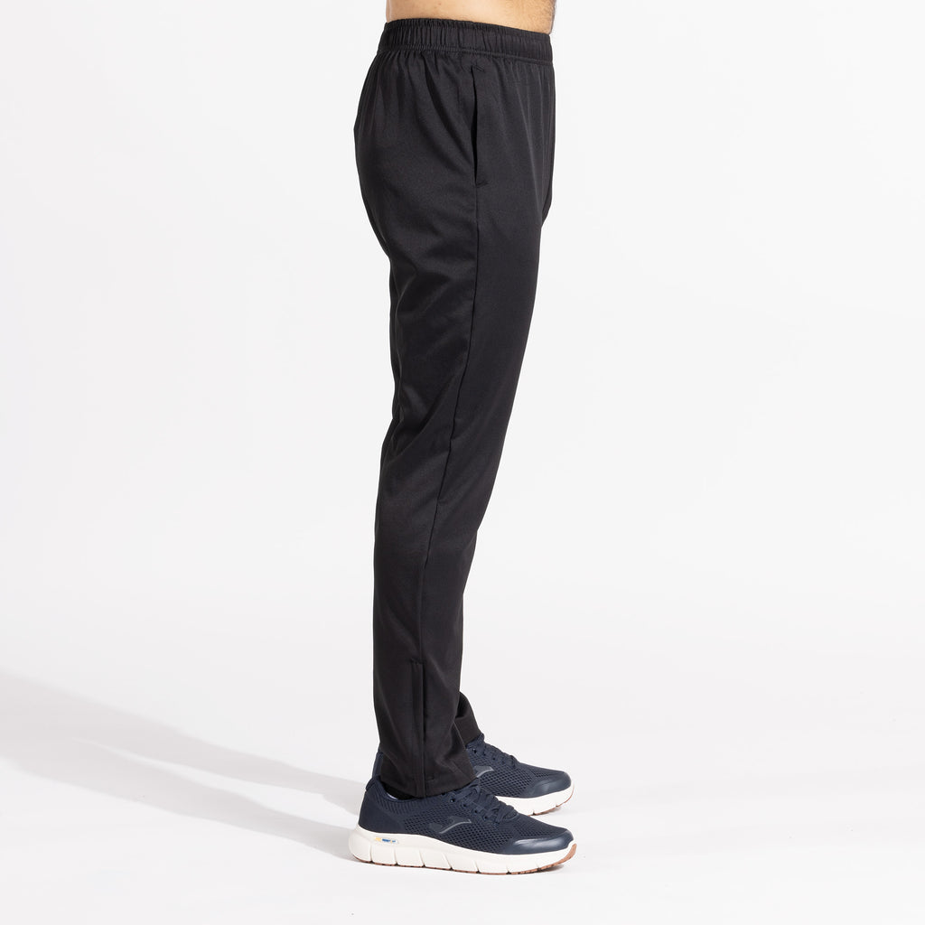 LONG MICROFIBER TIRRENO TROUSERS - NERO - NERO