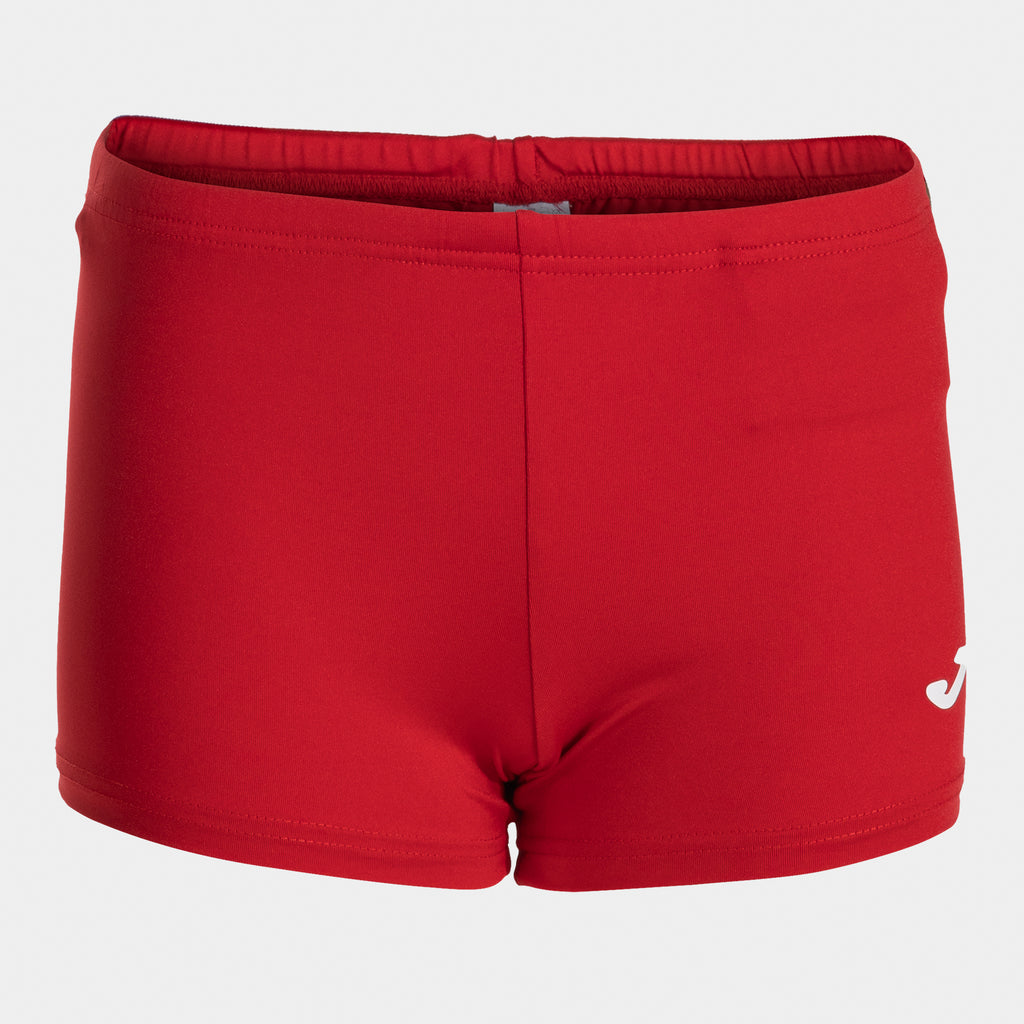 ELASTIC SHORTS WOMEN - ROSSO - ROSSO