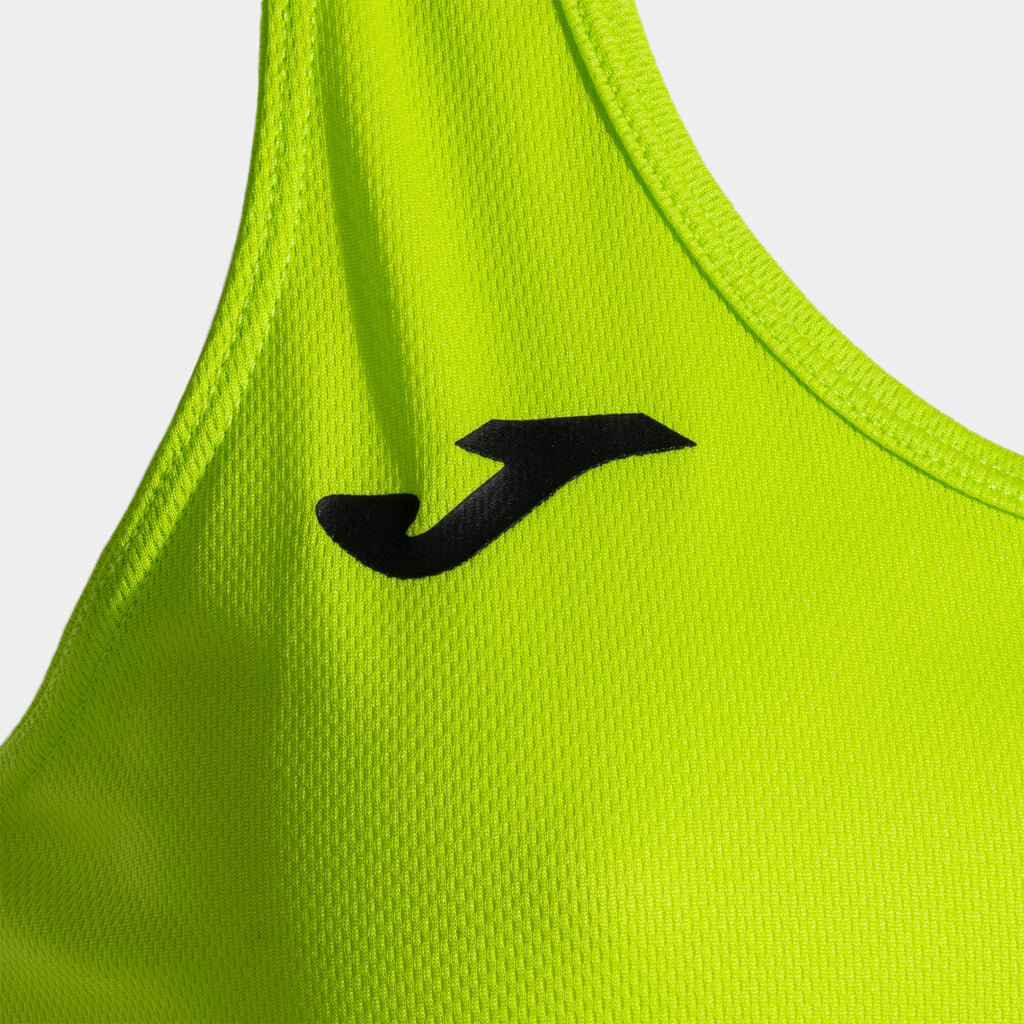 SLEEVELESS T-SHIRT COMBI SIENA WOMEN - LIME - LIME