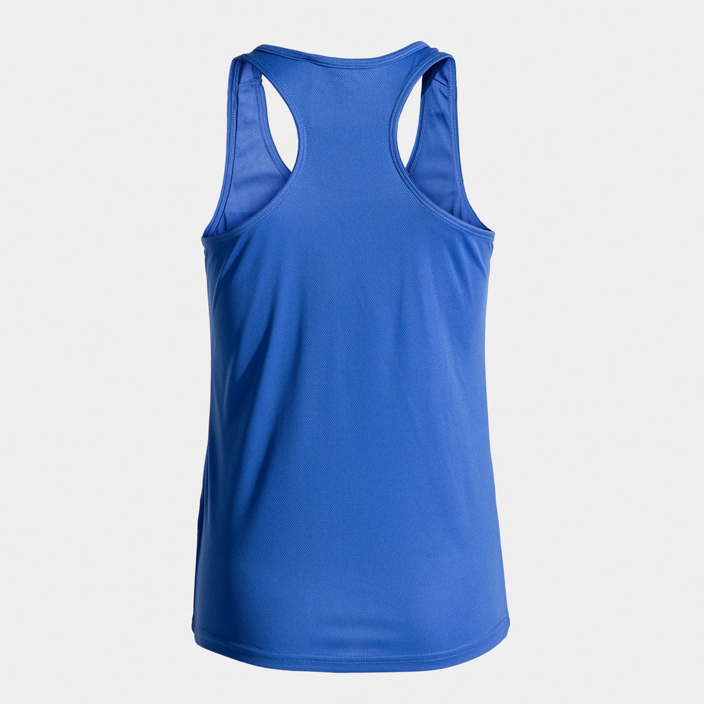 SLEEVELESS T-SHIRT RACE WOMEN - ROYAL - ROYAL