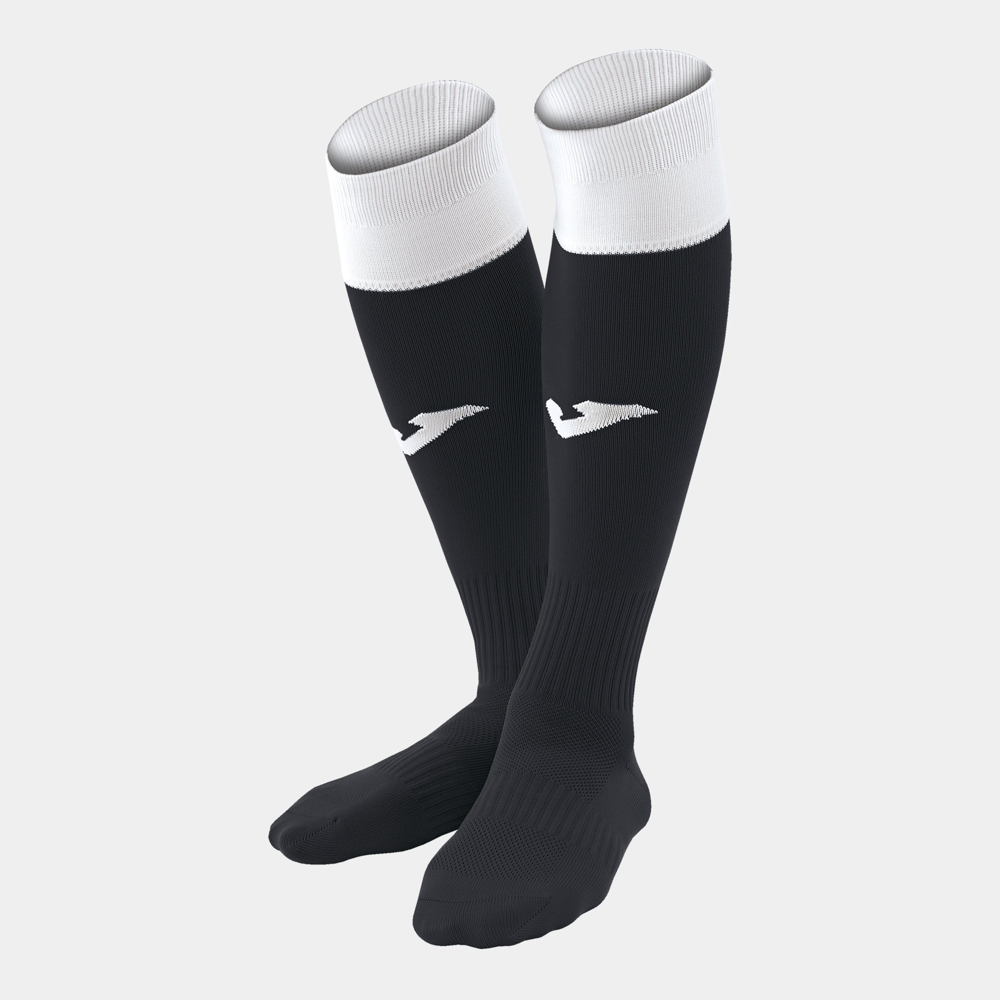 FOOTBALL SOCKS CALCIO 24 -PACK 4 - NERO-BIANCO - NERO-BIANCO
