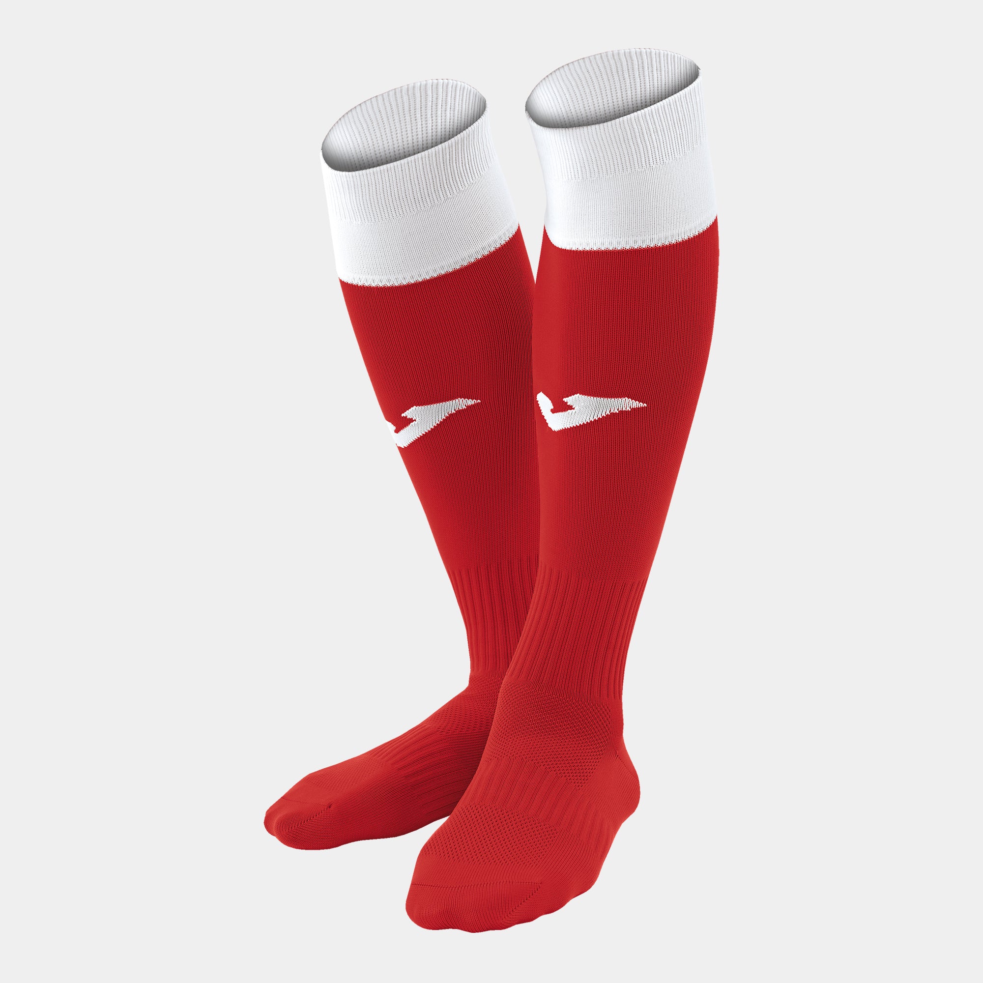 FOOTBALL SOCKS CALCIO 24 -PACK 4 - ROSSO-BIANCO - ROSSO-BIANCO