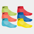 SOCKS ANKLE COLORES -PACK 12 PRS - MULTICOLORE - MULTICOLORE
