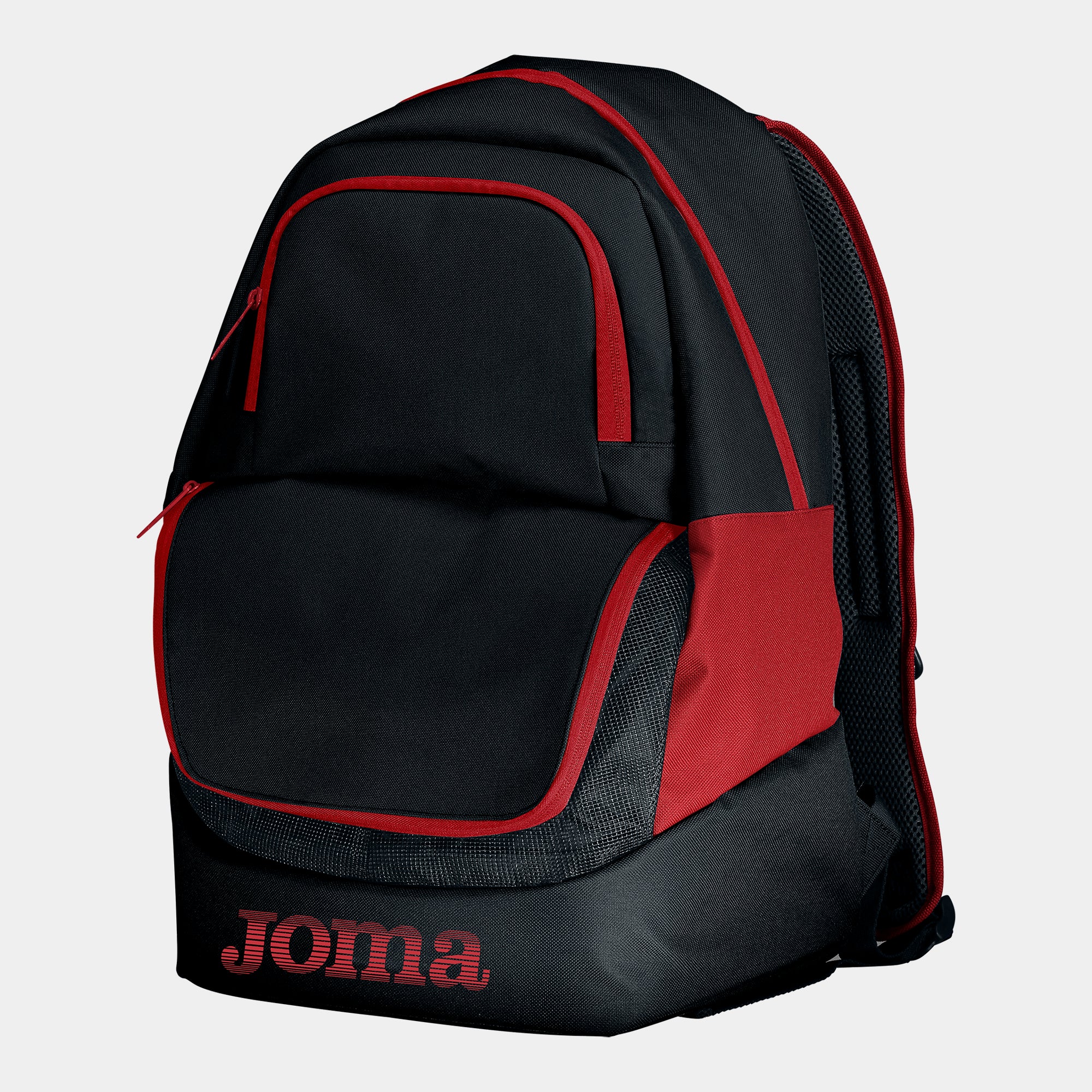 DIAMOND II BACKPACK - NERO-ROSSO - NERO-ROSSO