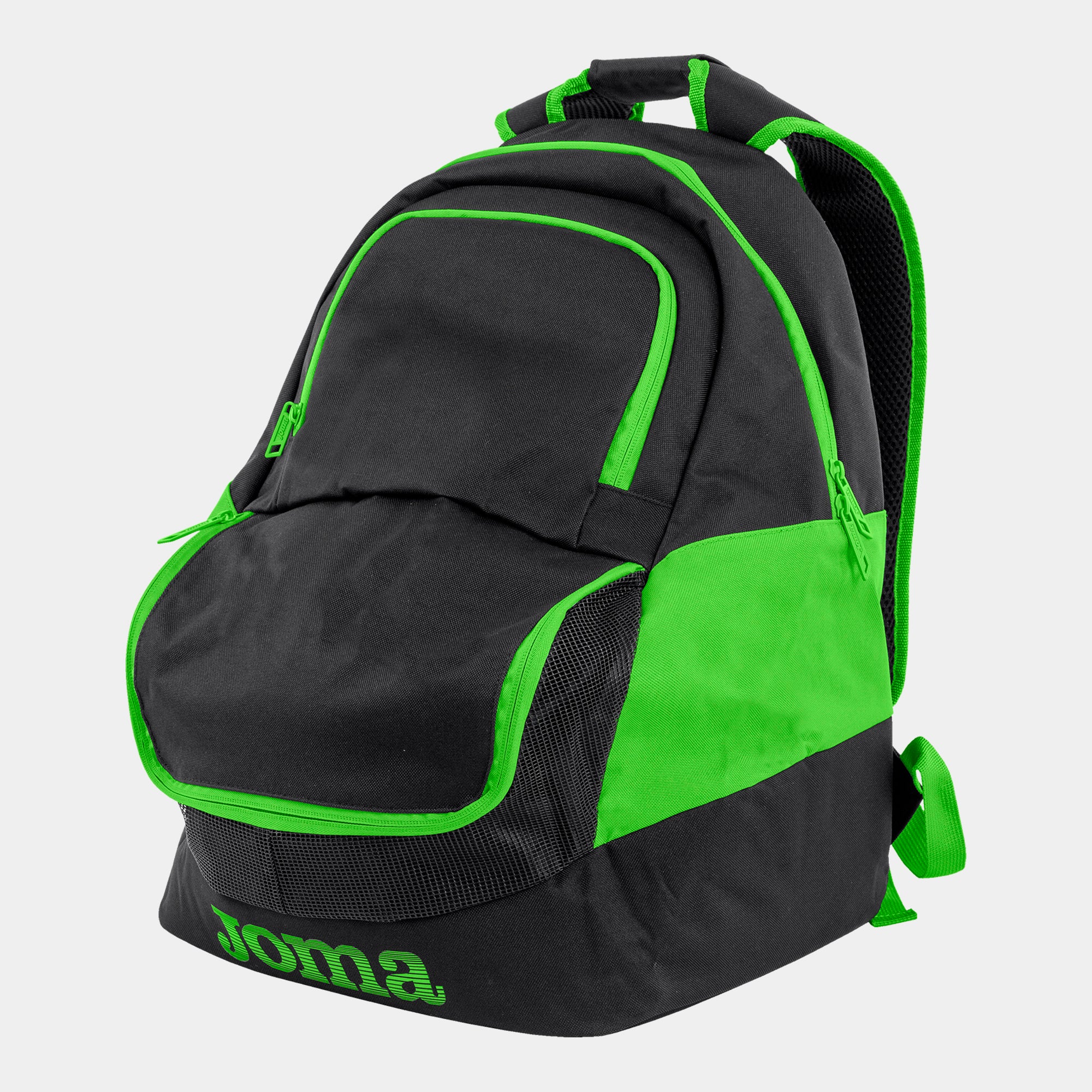 DIAMOND II BACKPACK - NERO-VERDE FLUO - NERO-VERDE FLUO