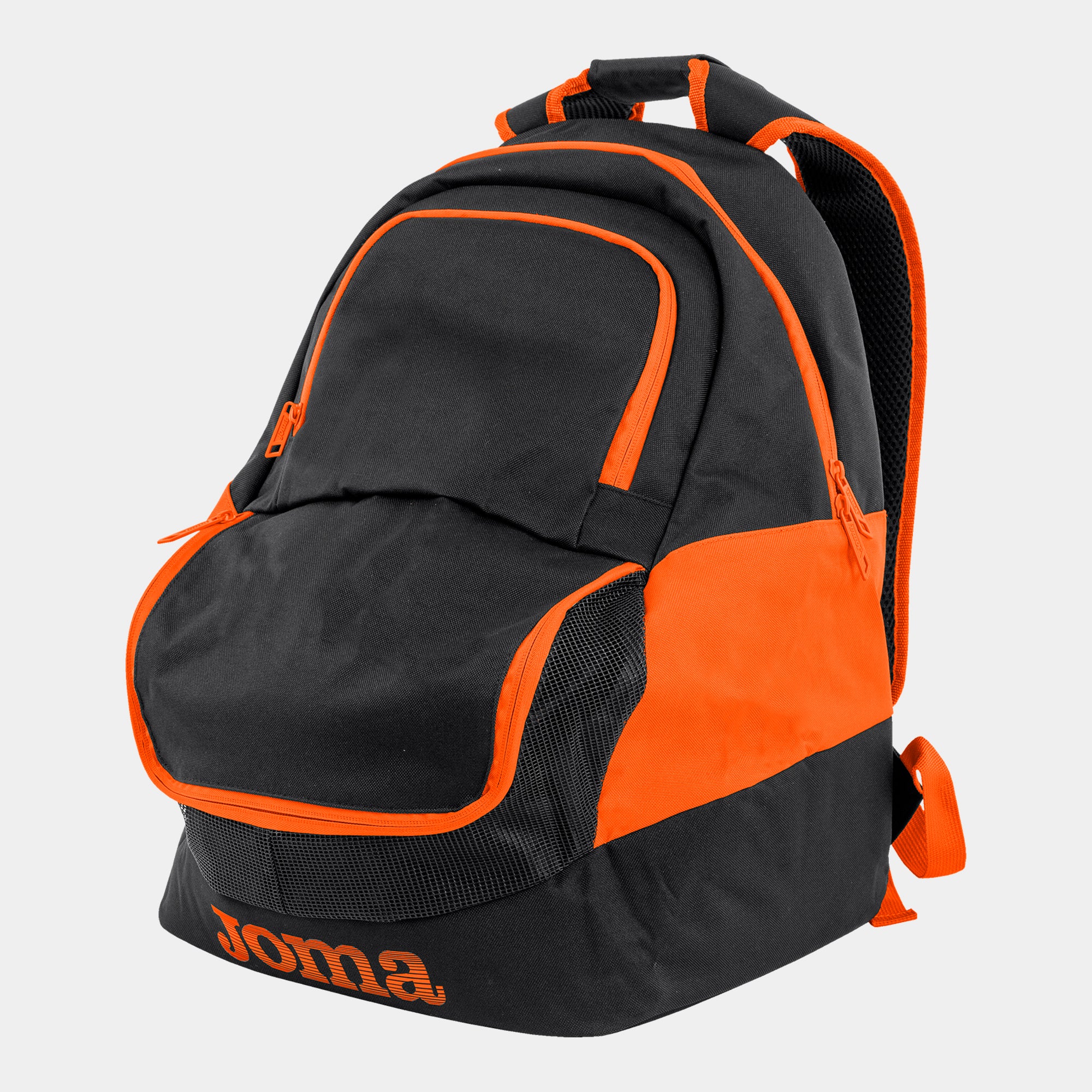 DIAMOND II BACKPACK - NERO-ARANCIONE FLUO - NERO-ARANCIONE FLUO