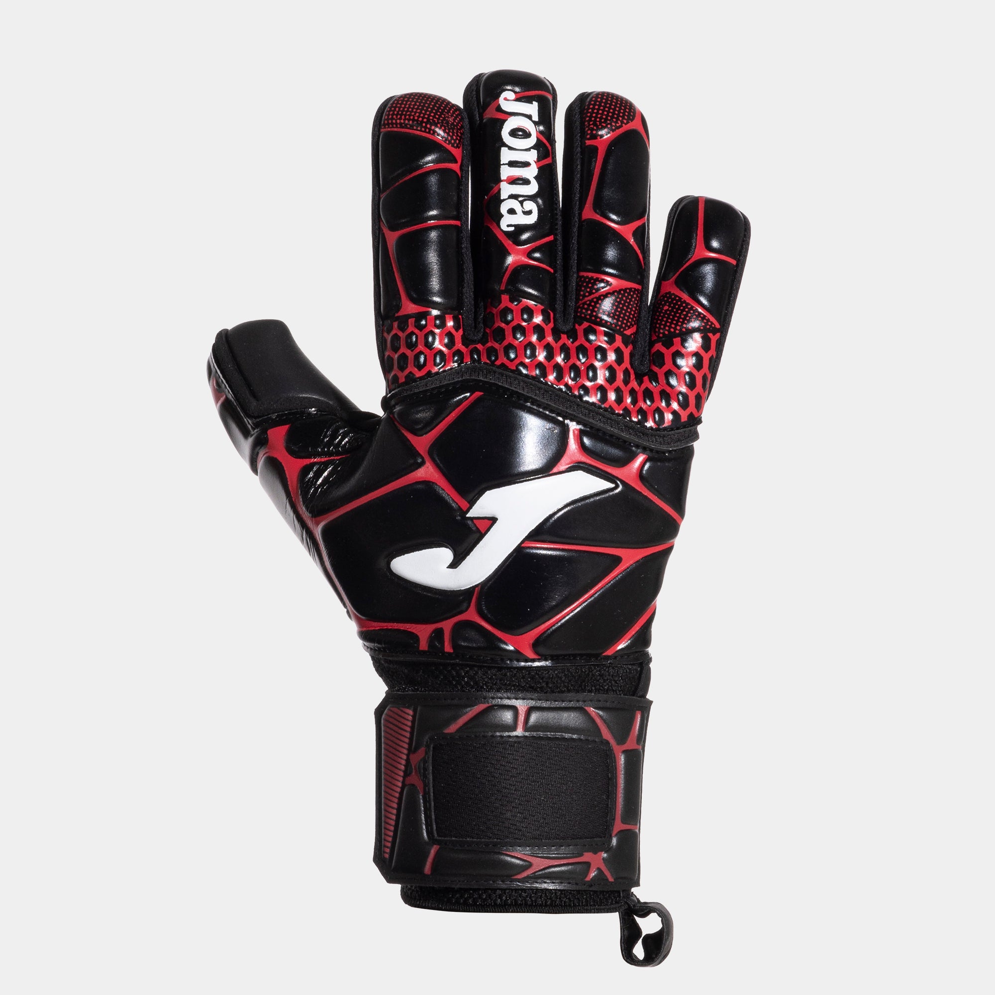 GK- PRO GOALKEEPER GLOVES - NERO-ROSSO - NERO-ROSSO