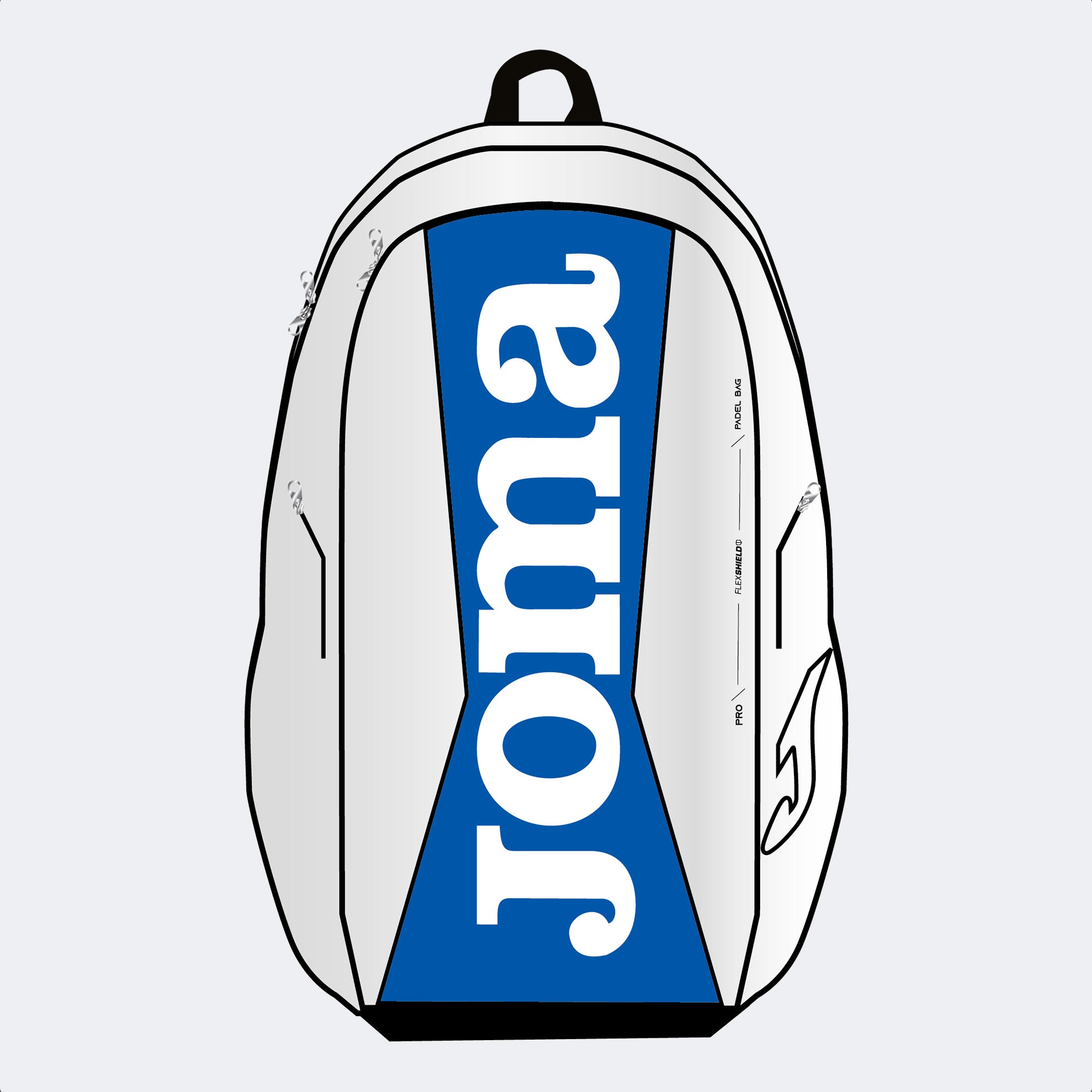 OPEN BACKPACK - BIANCO-ROYAL - BIANCO-ROYAL