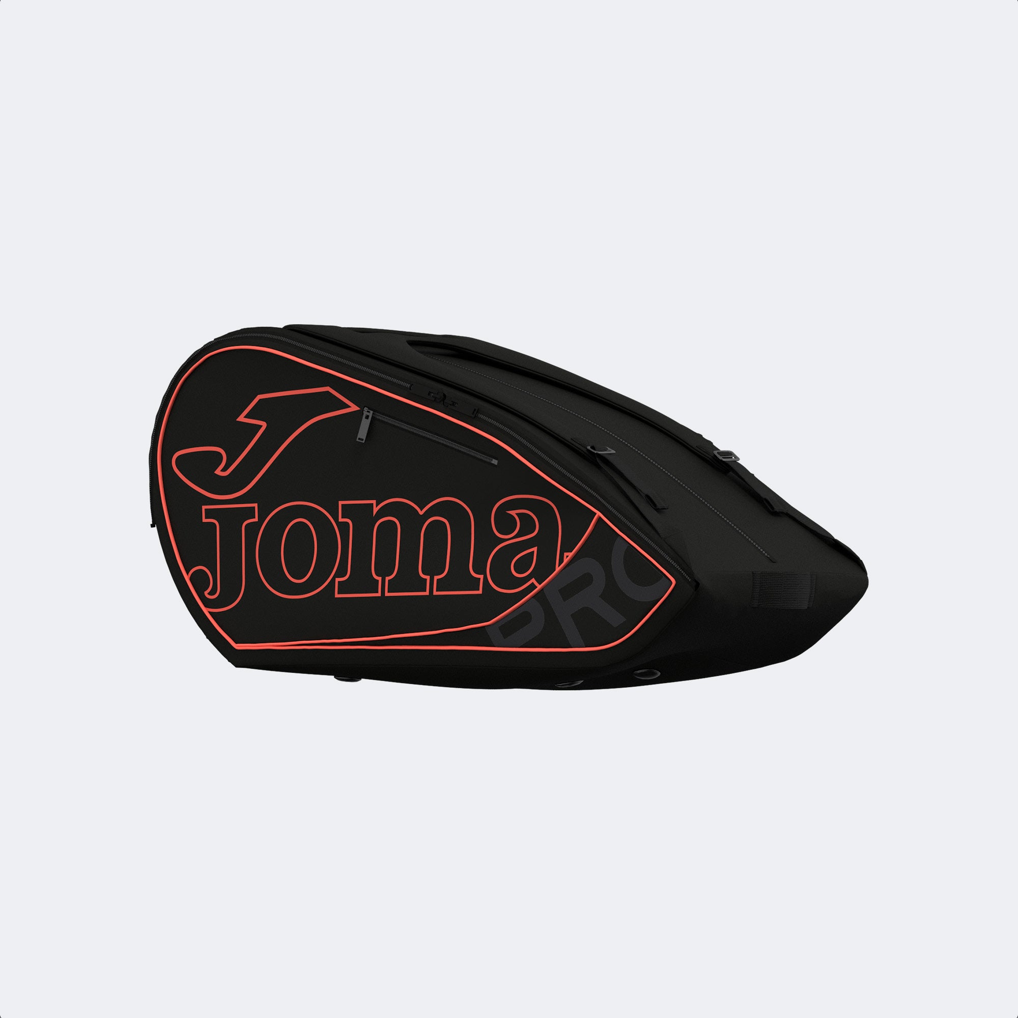 TORNEO PADDLE BAG - NERO-CORALLO - NERO-CORALLO