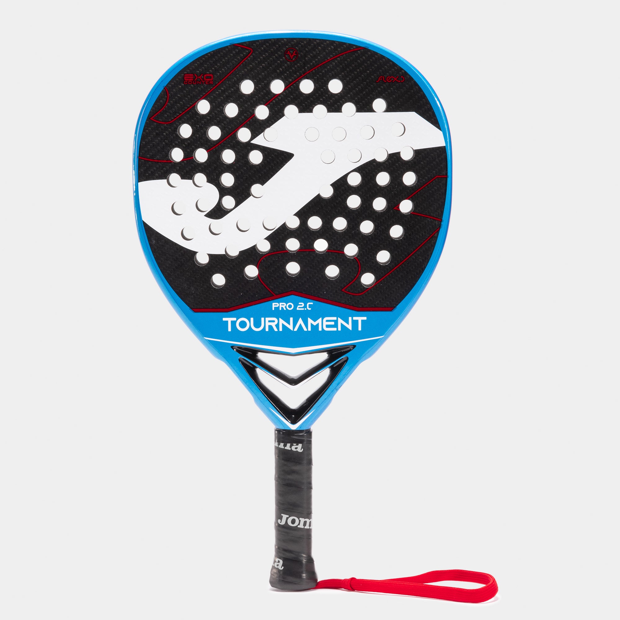 TOURNAMENT PRO PADDLE RACKET - BLU NAVY-ROSSO - BLU NAVY-ROSSO