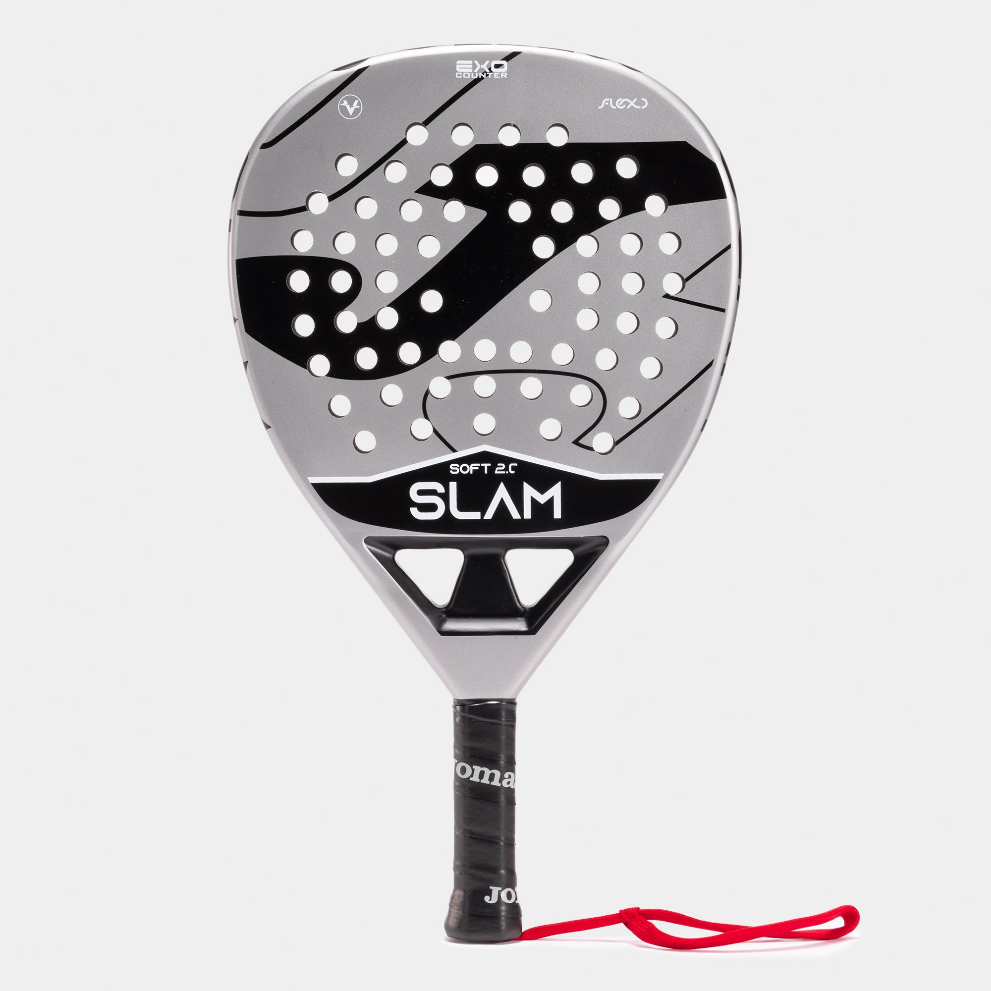 SLAM SOFT PADDLE RACKET - GRIGIO-NERO - GRIGIO-NERO