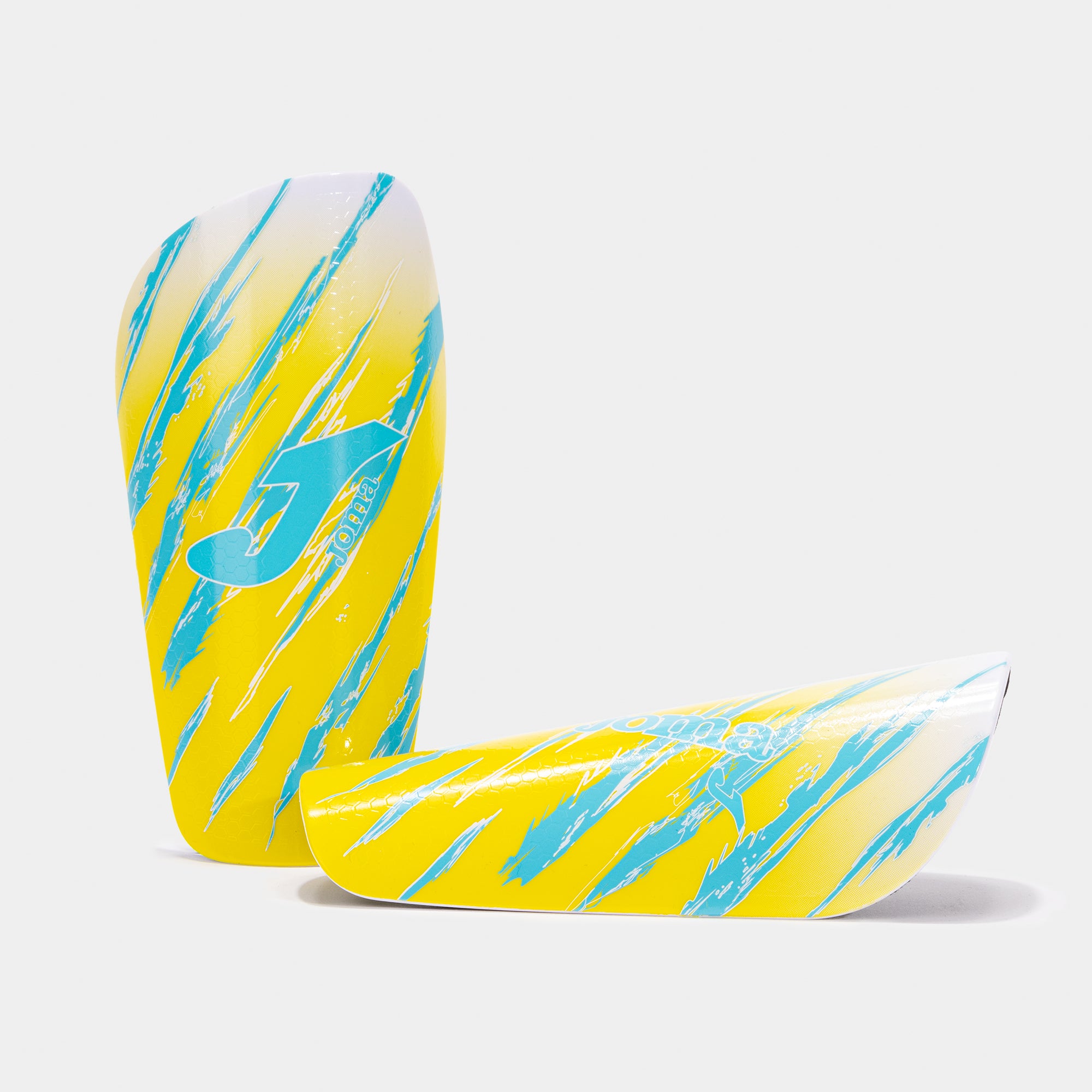 SPIDER SHIN GUARDS - GIALLO FLUO-TURCHESE - GIALLO FLUO-TURCHESE