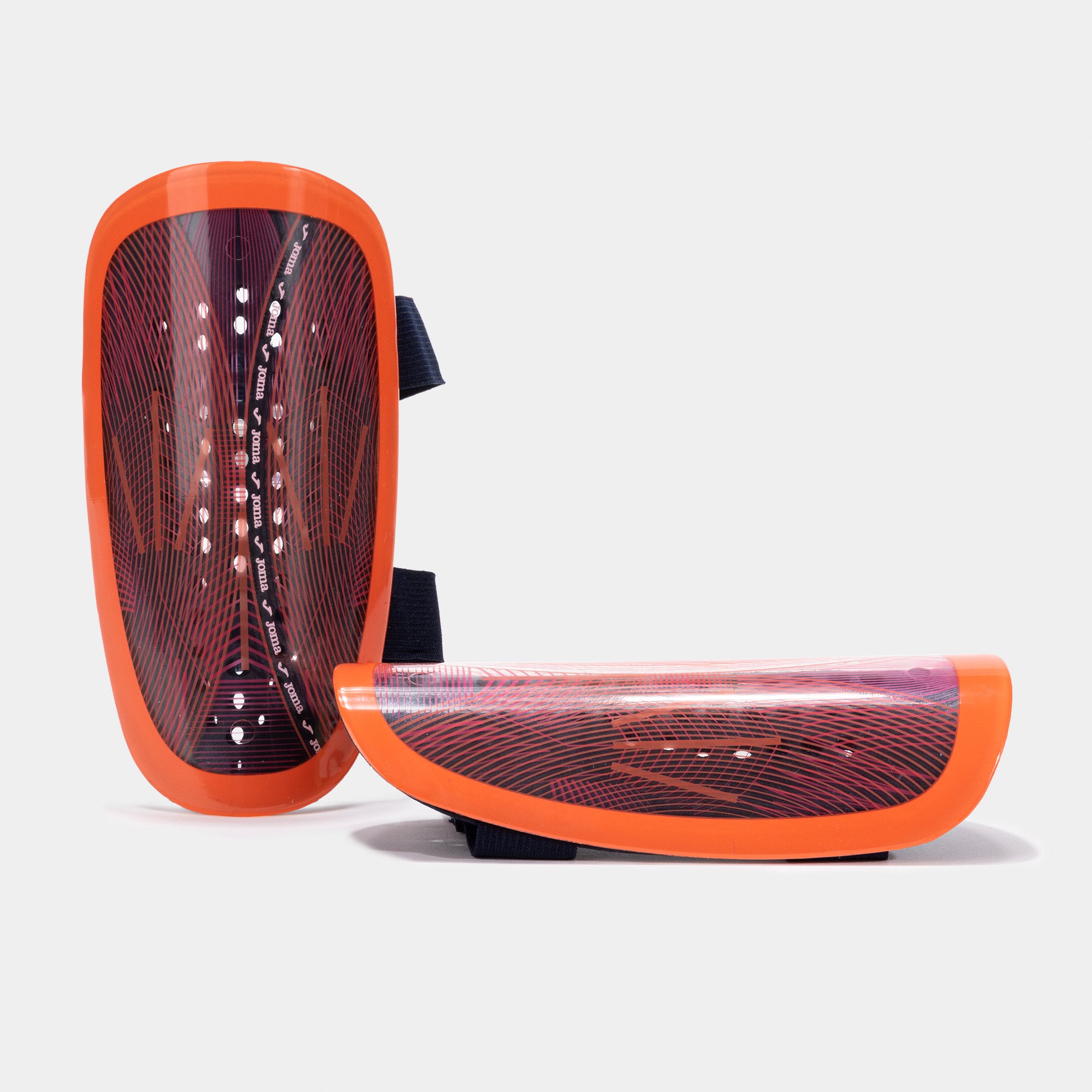 ATTACK SHIN GUARDS - ROSA FLUO-CORALLO FLUO - ROSA FLUO-CORALLO FLUO